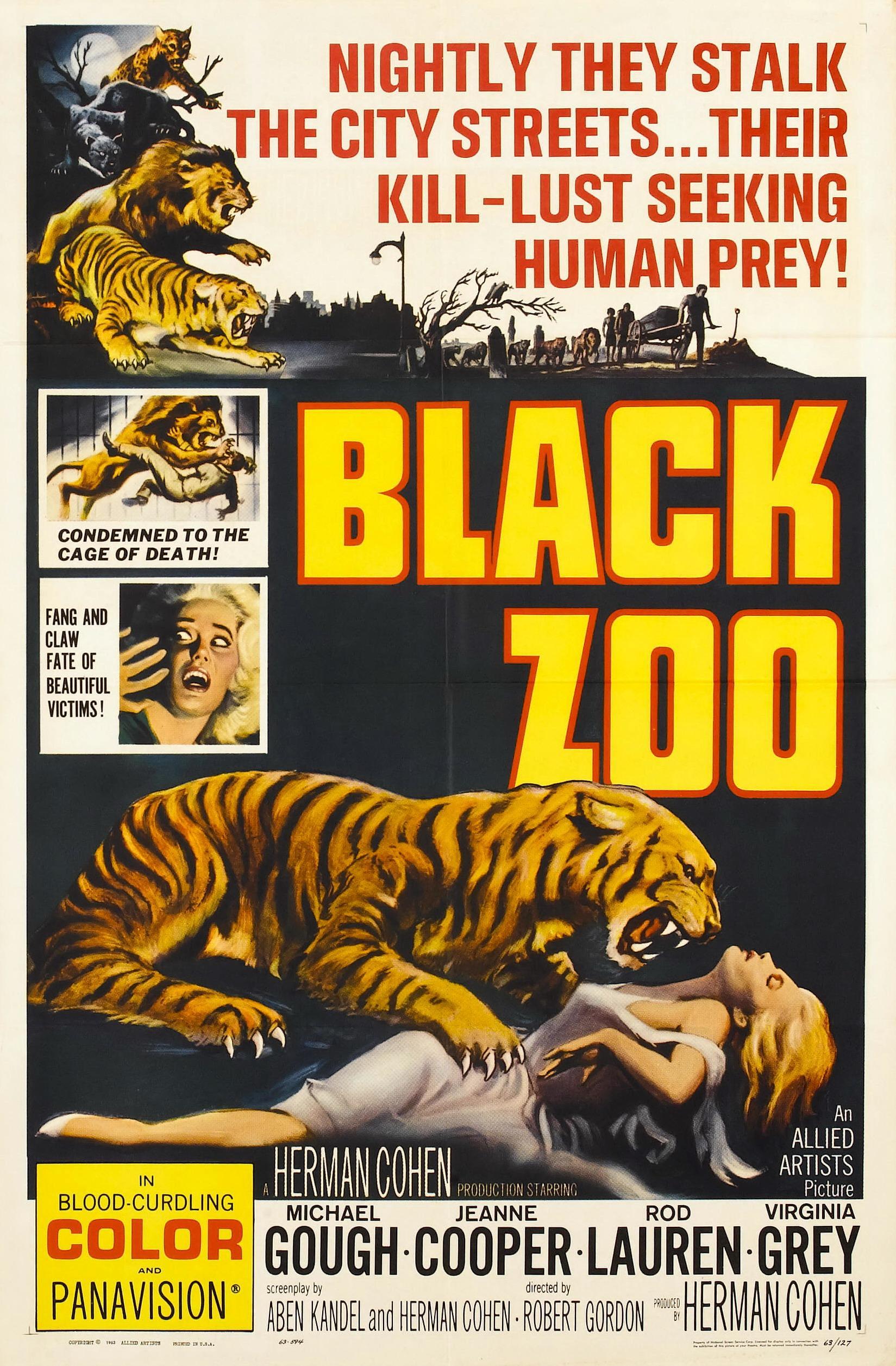 Постер фильма Black Zoo