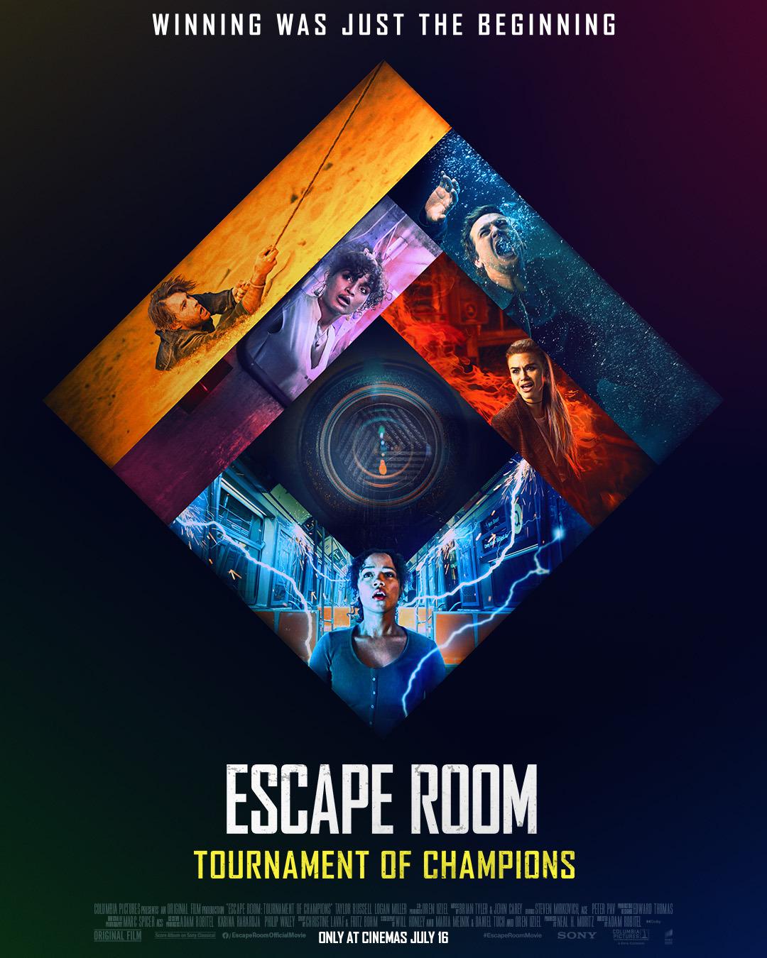 Постер фильма Клаустрофобы 2: Лига выживших | Escape Room: Tournament of Champions