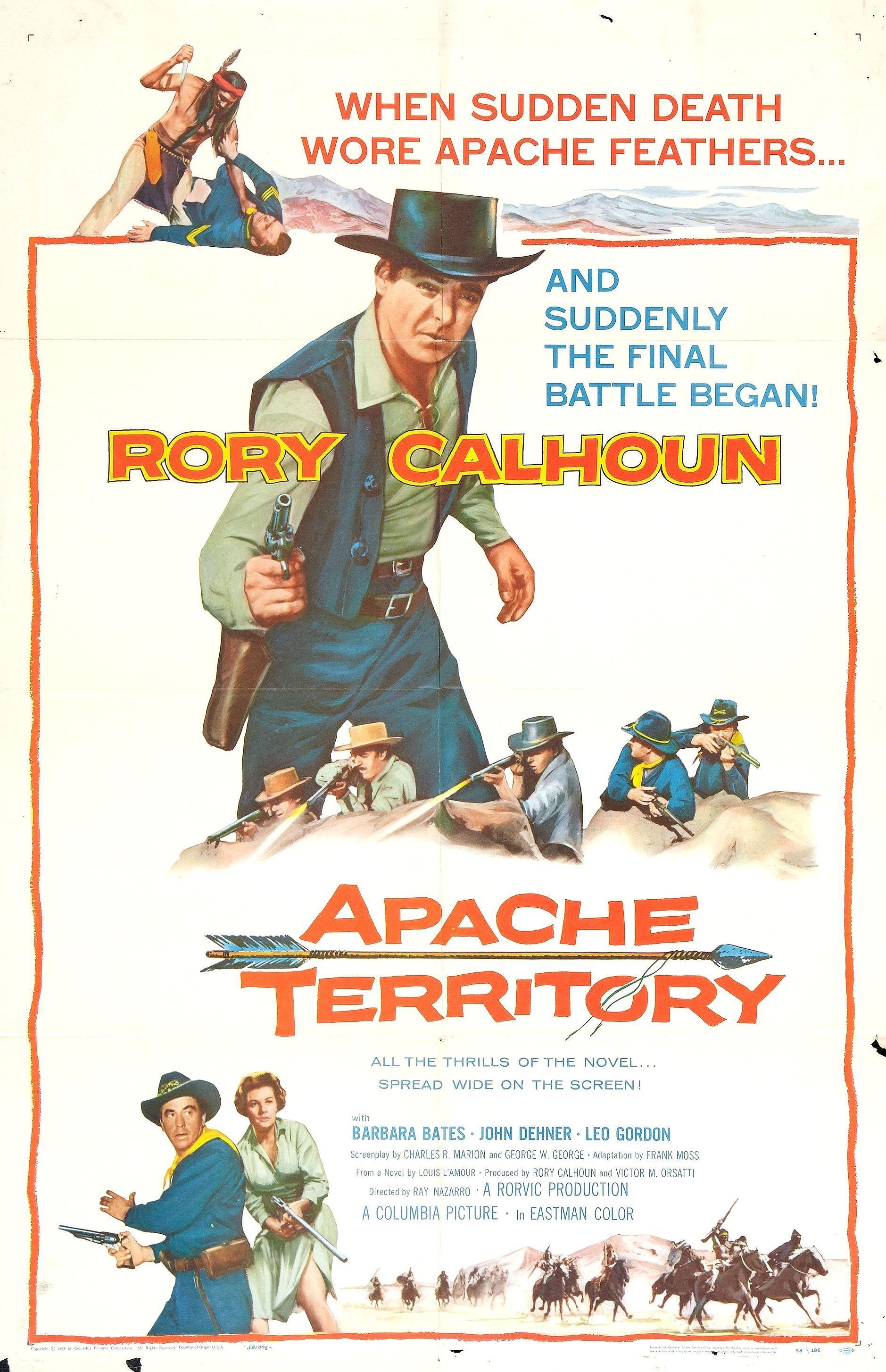 Постер фильма Apache Territory