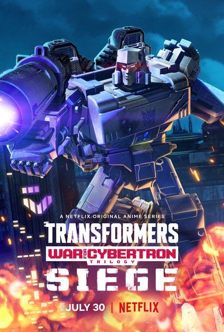 Постер фильма Трансформеры: Война за Кибертрон | Transformers: War for Cybertron