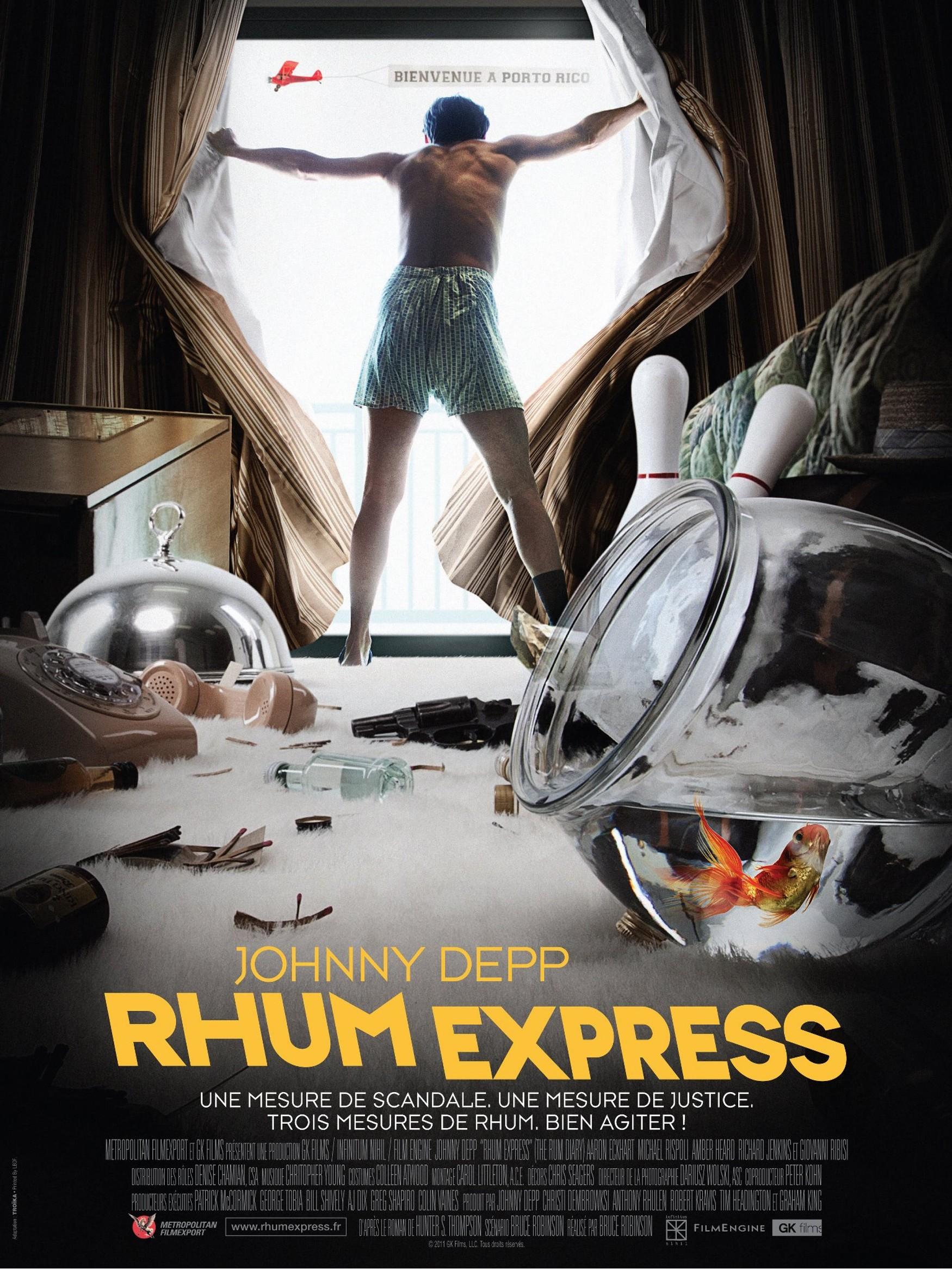 Постер фильма Ромовый дневник | Rum Diary