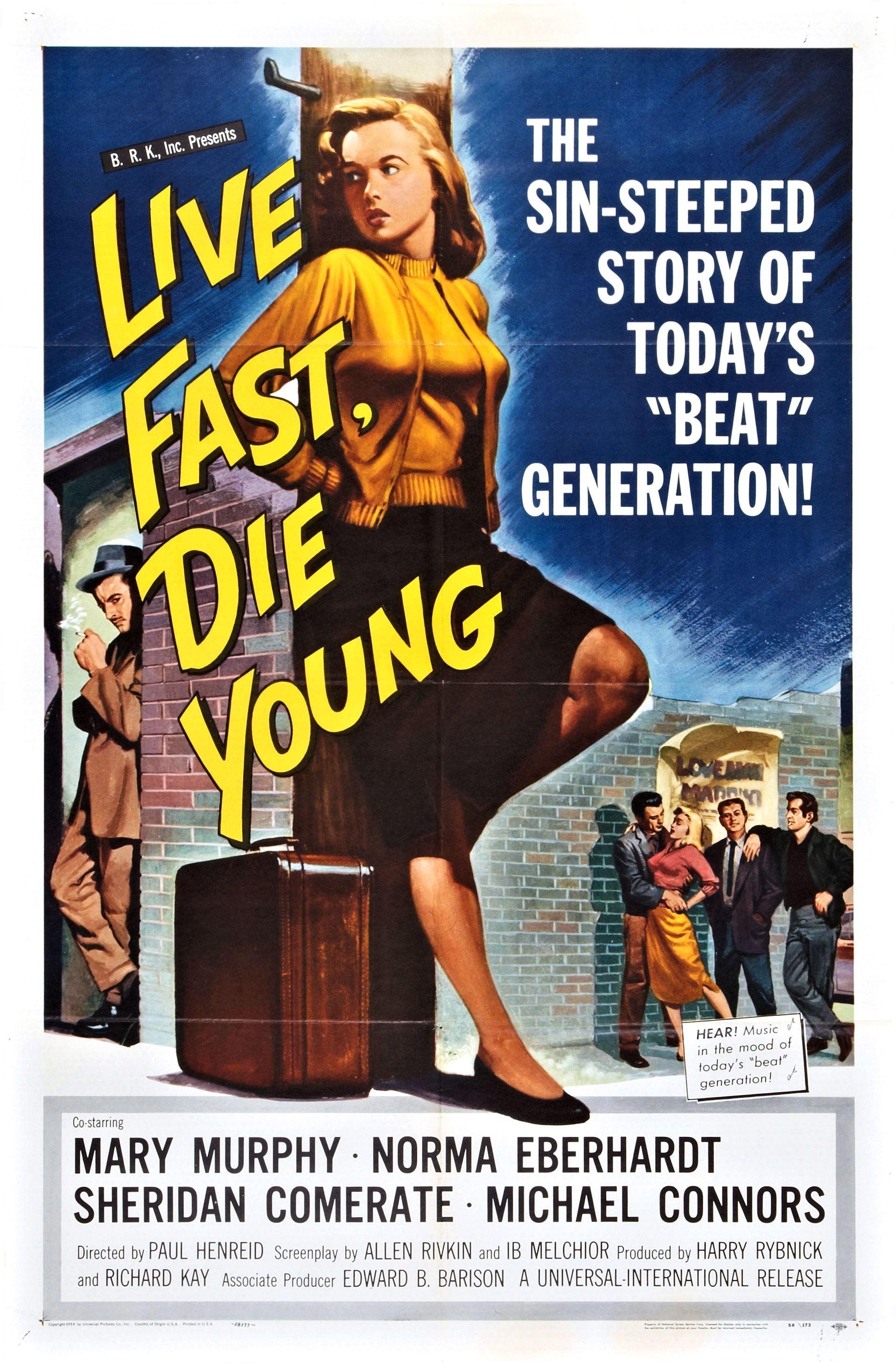 Постер фильма Live Fast, Die Young