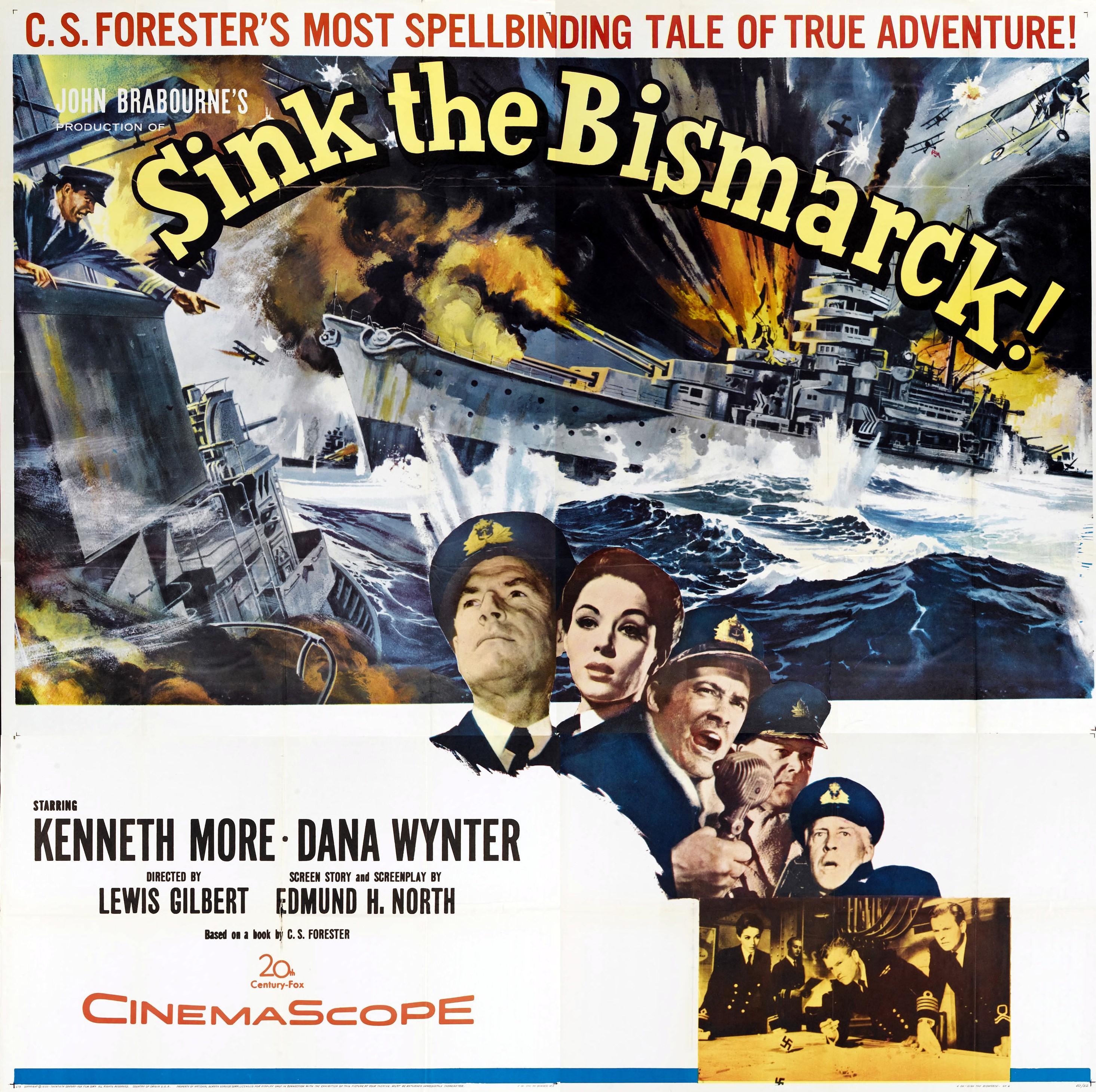 Постер фильма Sink the Bismarck!