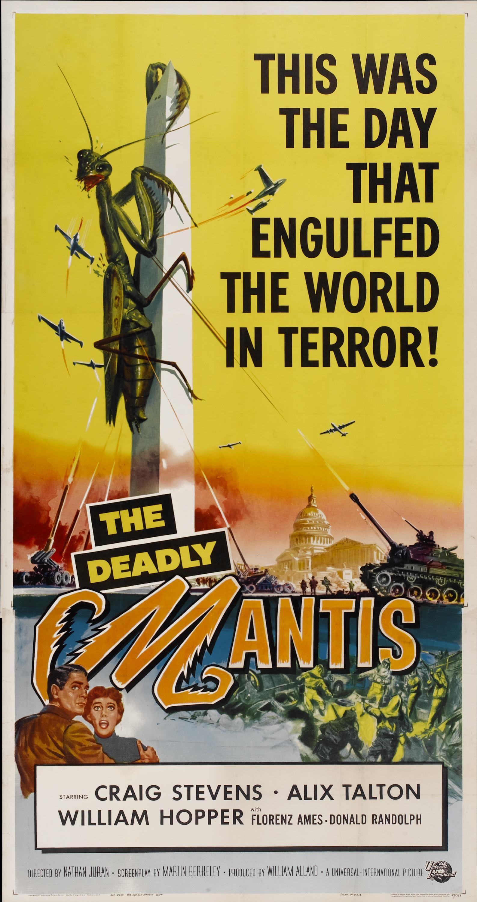 Постер фильма Deadly Mantis