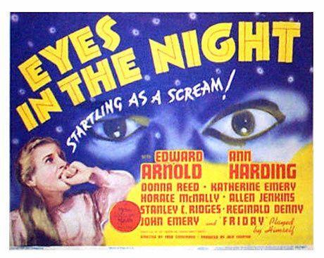 Постер фильма Очи в ночи | Eyes in the Night