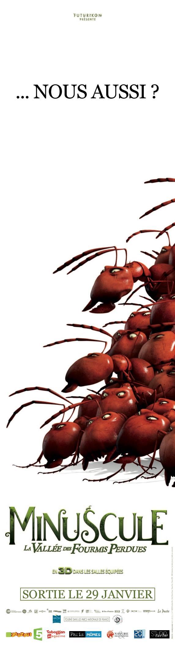 Постер фильма Букашки. Приключение в Долине муравьев | Minuscule - La vallée des fourmis perdues