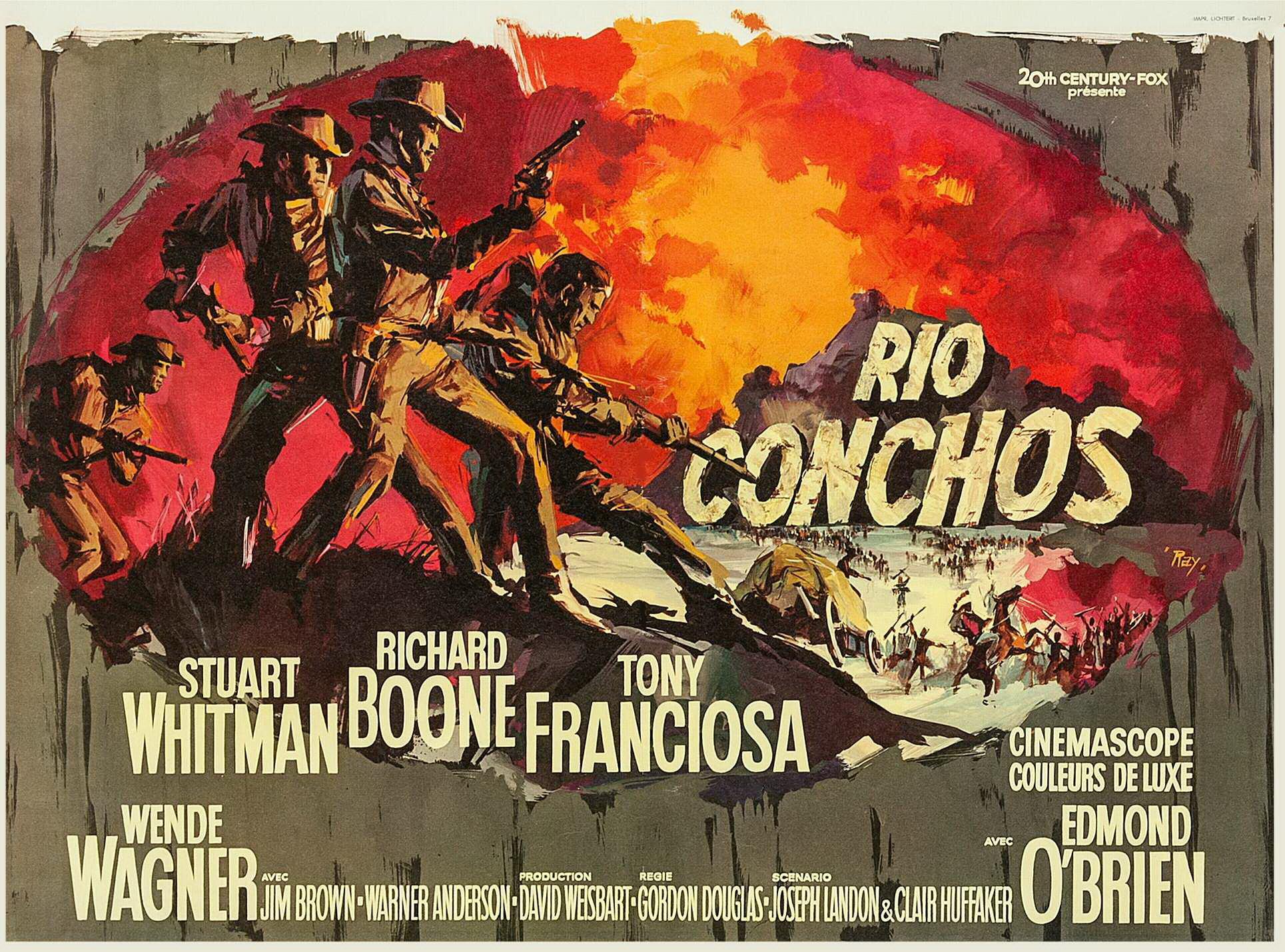 Постер фильма Рио Кончос | Rio Conchos