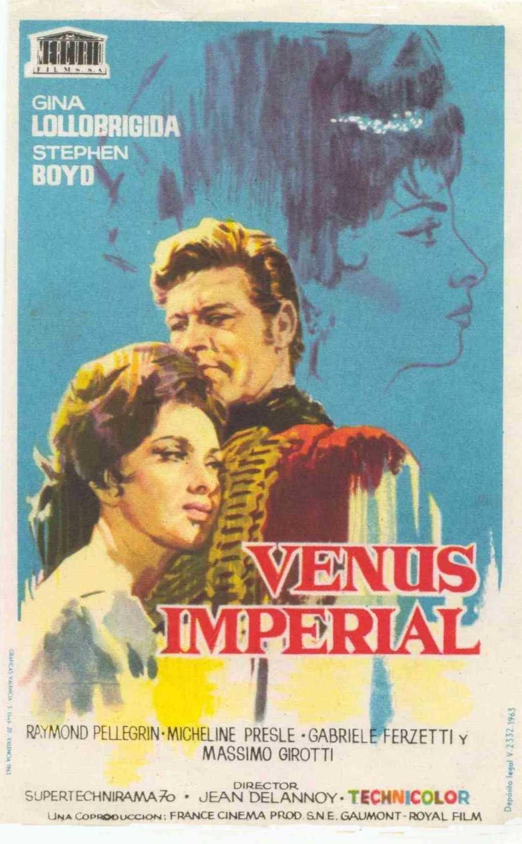 Постер фильма Имперская Венера | Venere imperiale