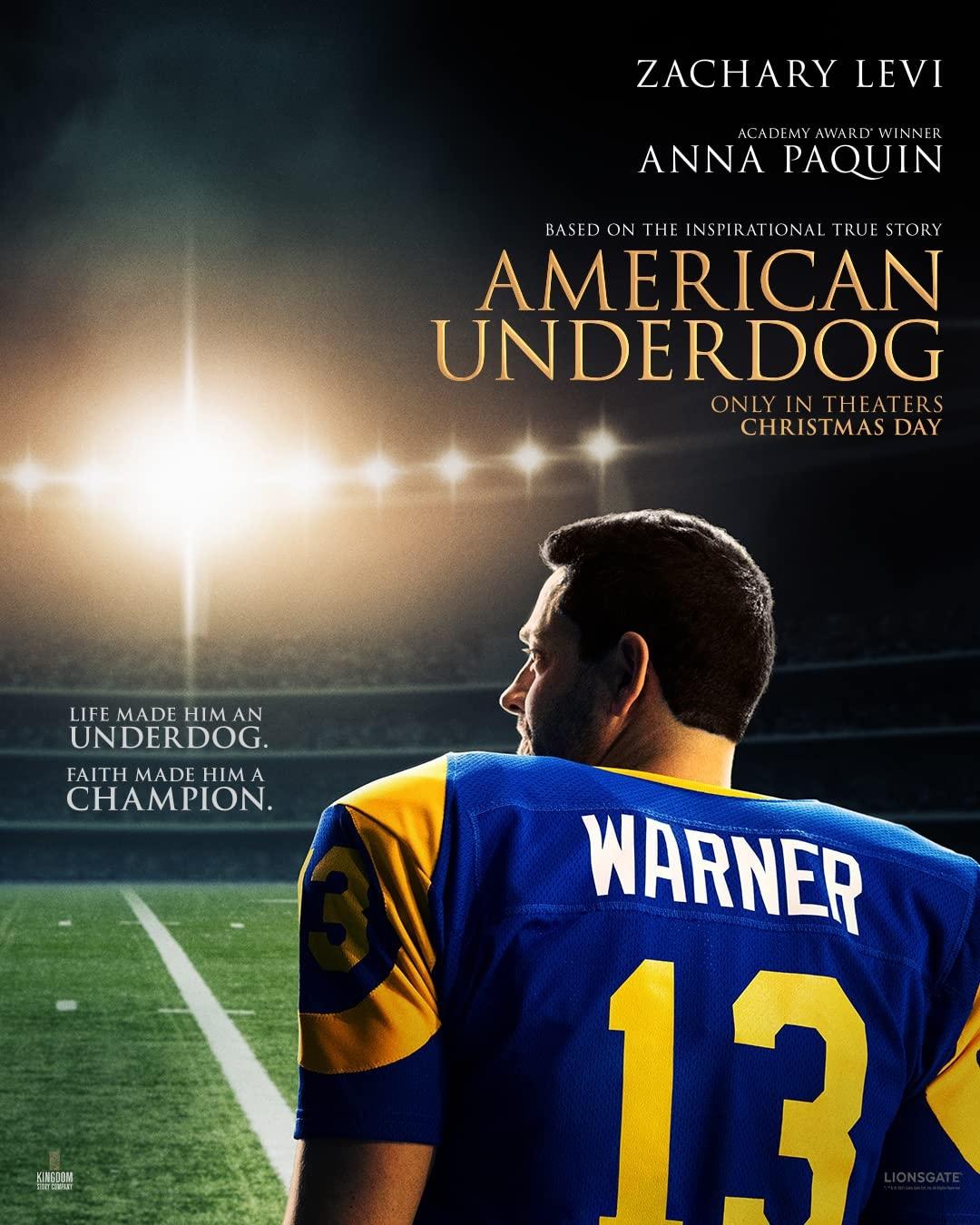 Постер фильма Американский неудачник | American Underdog