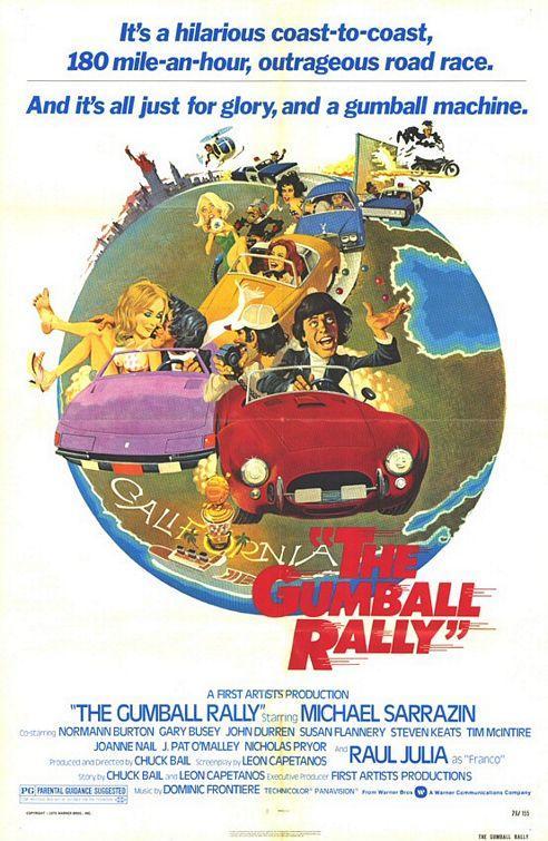 Постер фильма Гонки «Жевательная резинка» | Gumball Rally