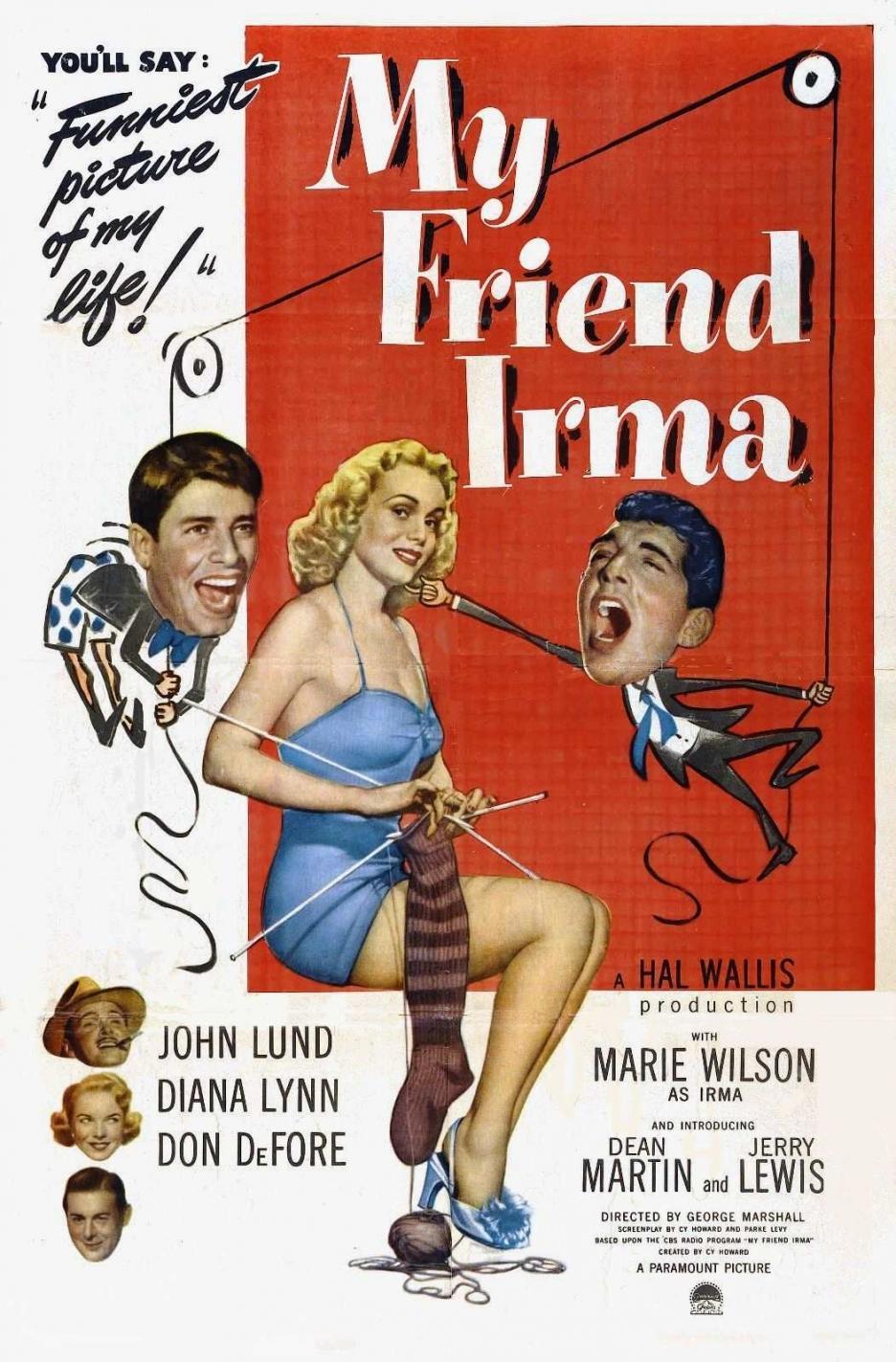 Постер фильма Моя подруга Ирма | My Friend Irma
