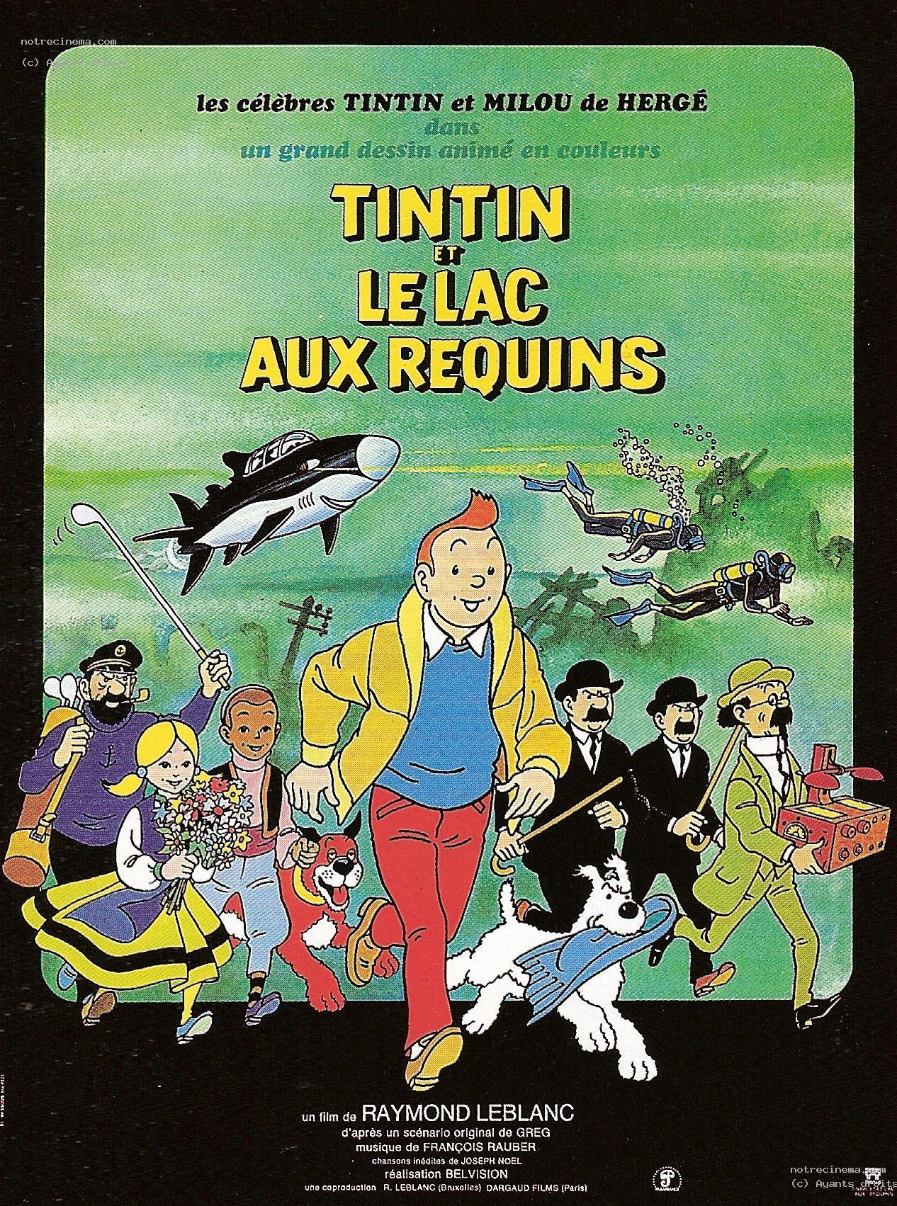 Постер фильма Tintin et le lac aux requins