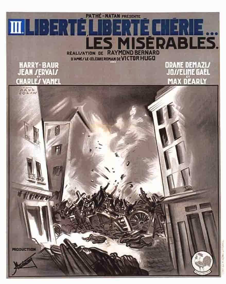 Постер фильма Les misérables