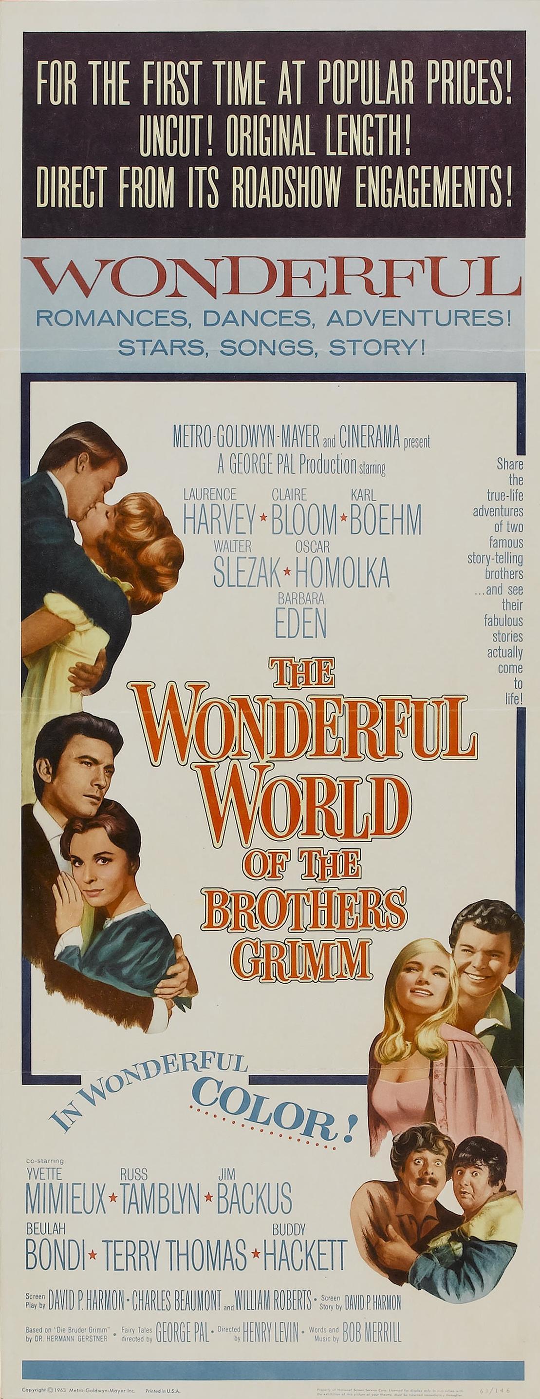 Постер фильма Wonderful World of the Brothers Grimm
