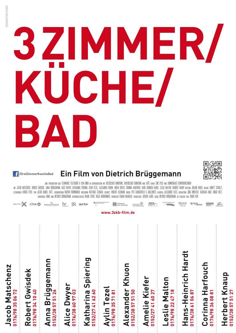 Постер фильма 3 Комнаты/Кухня/Ванная | 3 Zimmer/Küche/Bad