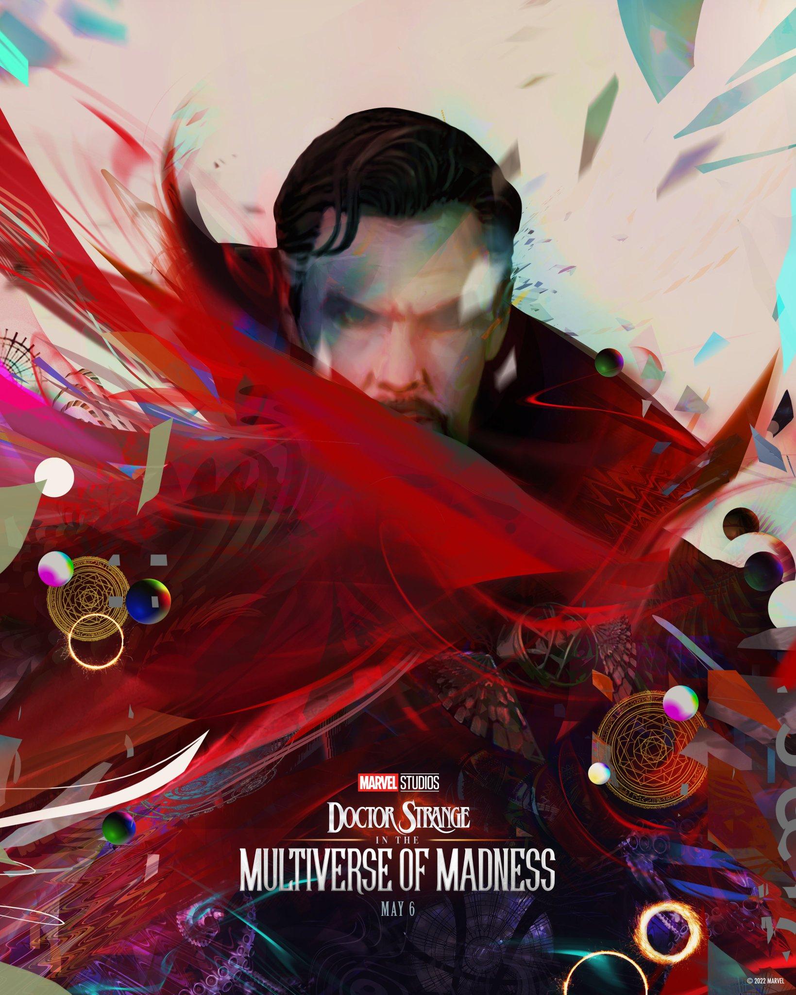 Постер фильма Доктор Стрэндж: В мультивселенной безумия | Doctor Strange in the Multiverse of Madness