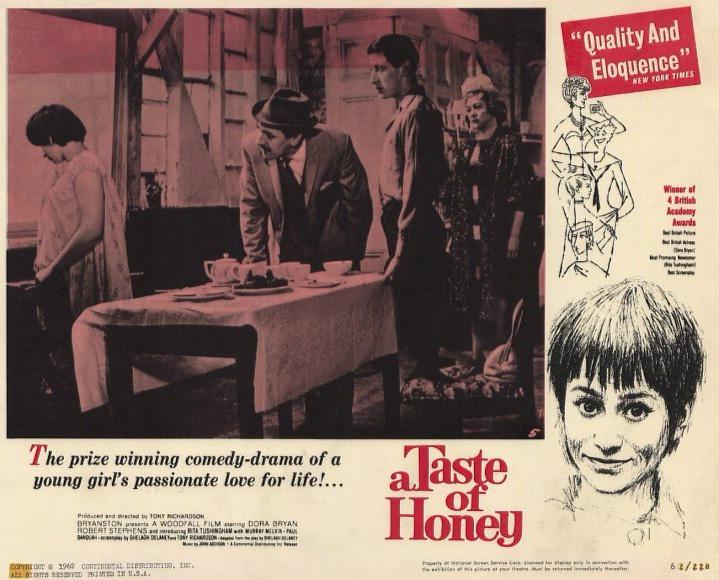 Постер фильма Вкус меда | Taste of Honey