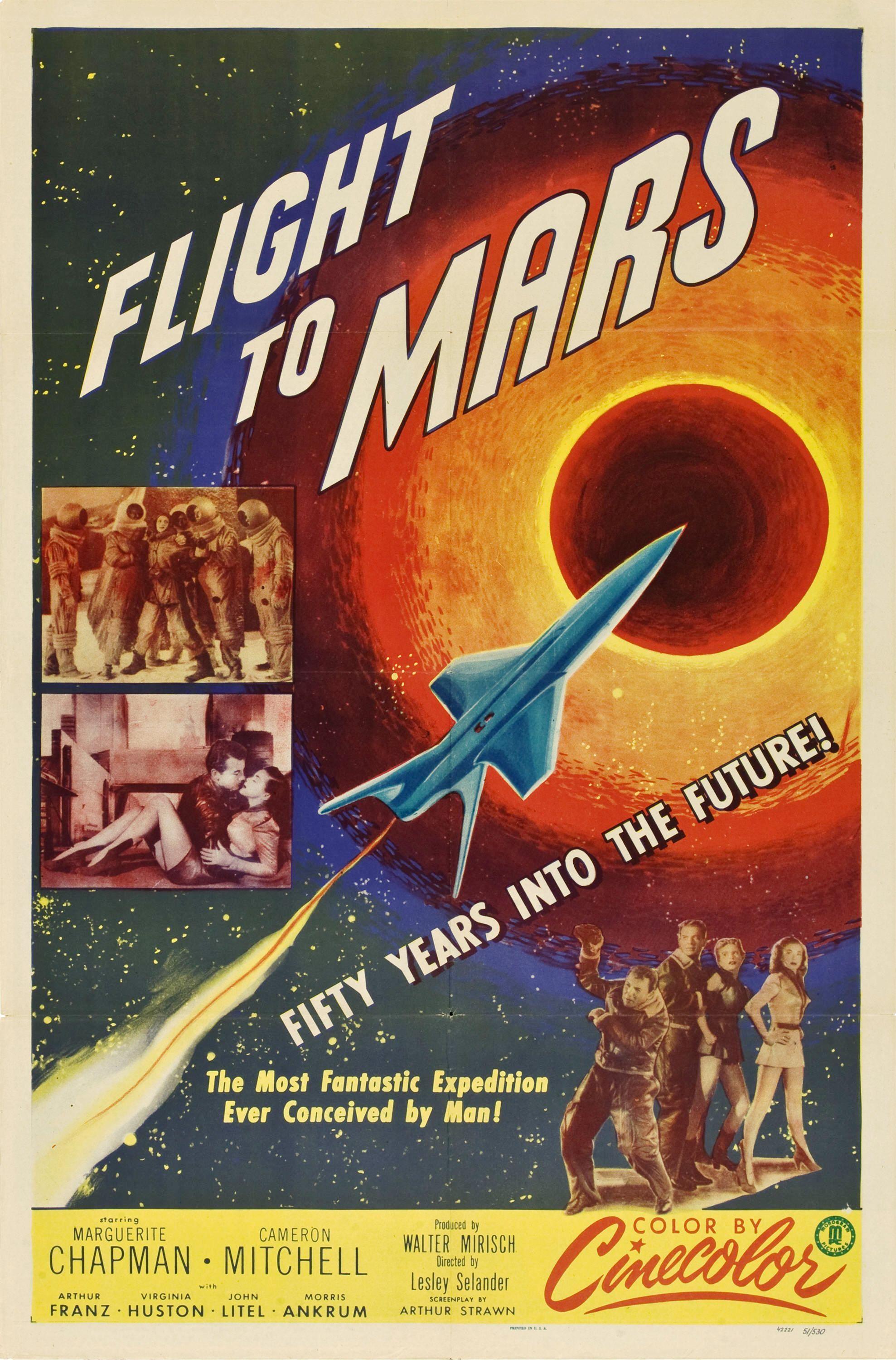 Постер фильма Flight to Mars