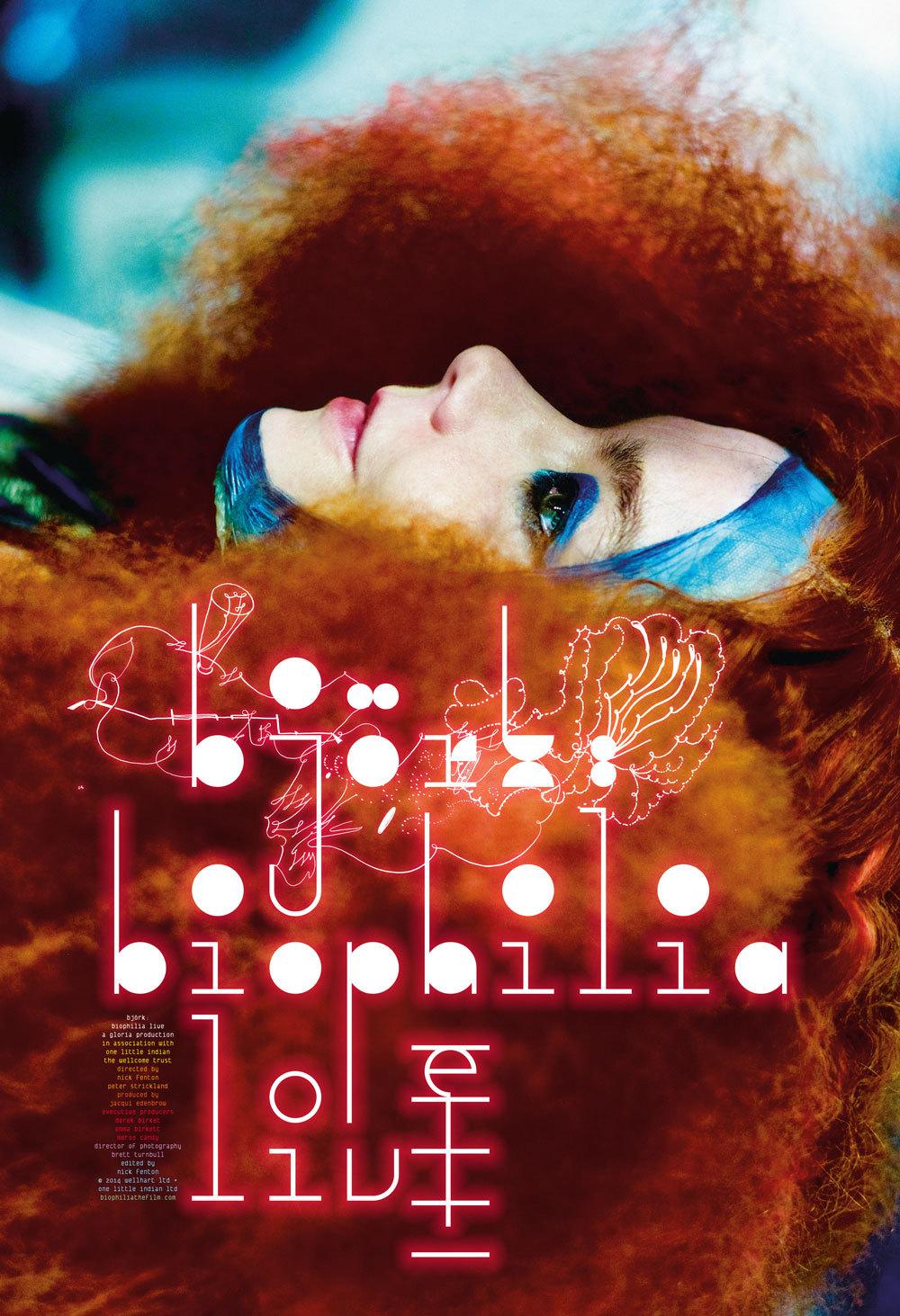 Постер фильма Björk: Biophilia Live
