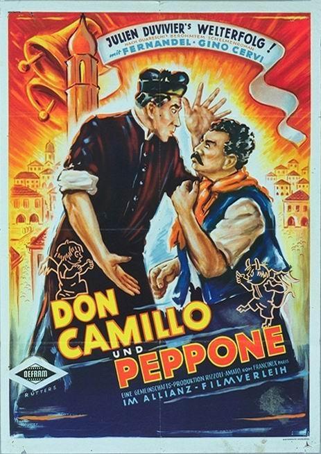 Постер фильма Don Camillo e l'on. Peppone