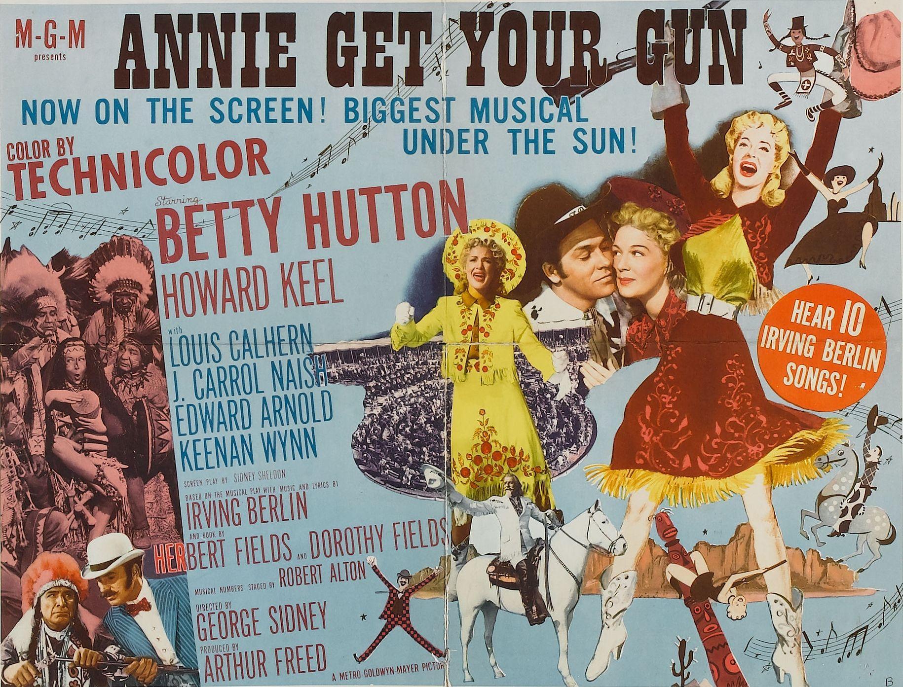 Постер фильма Энни получает ваше оружие | Annie Get Your Gun