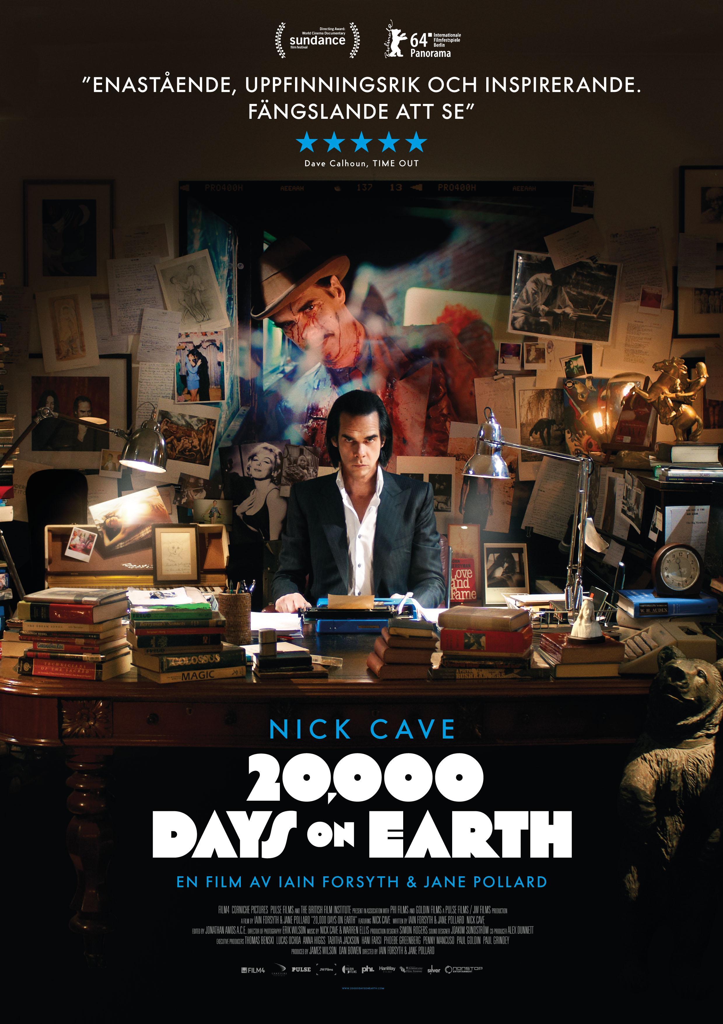 Постер фильма 20,000 дней на Земле | 20,000 Days on Earth