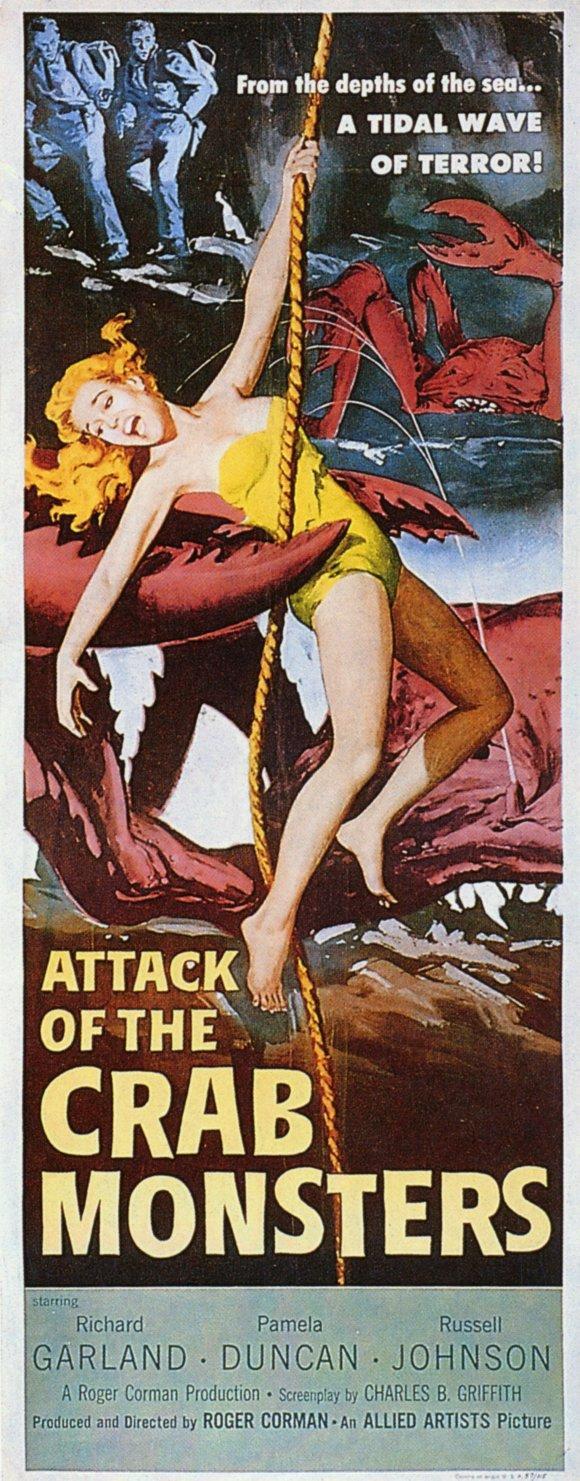 Постер фильма Атака крабов-монстров | Attack of the Crab Monsters