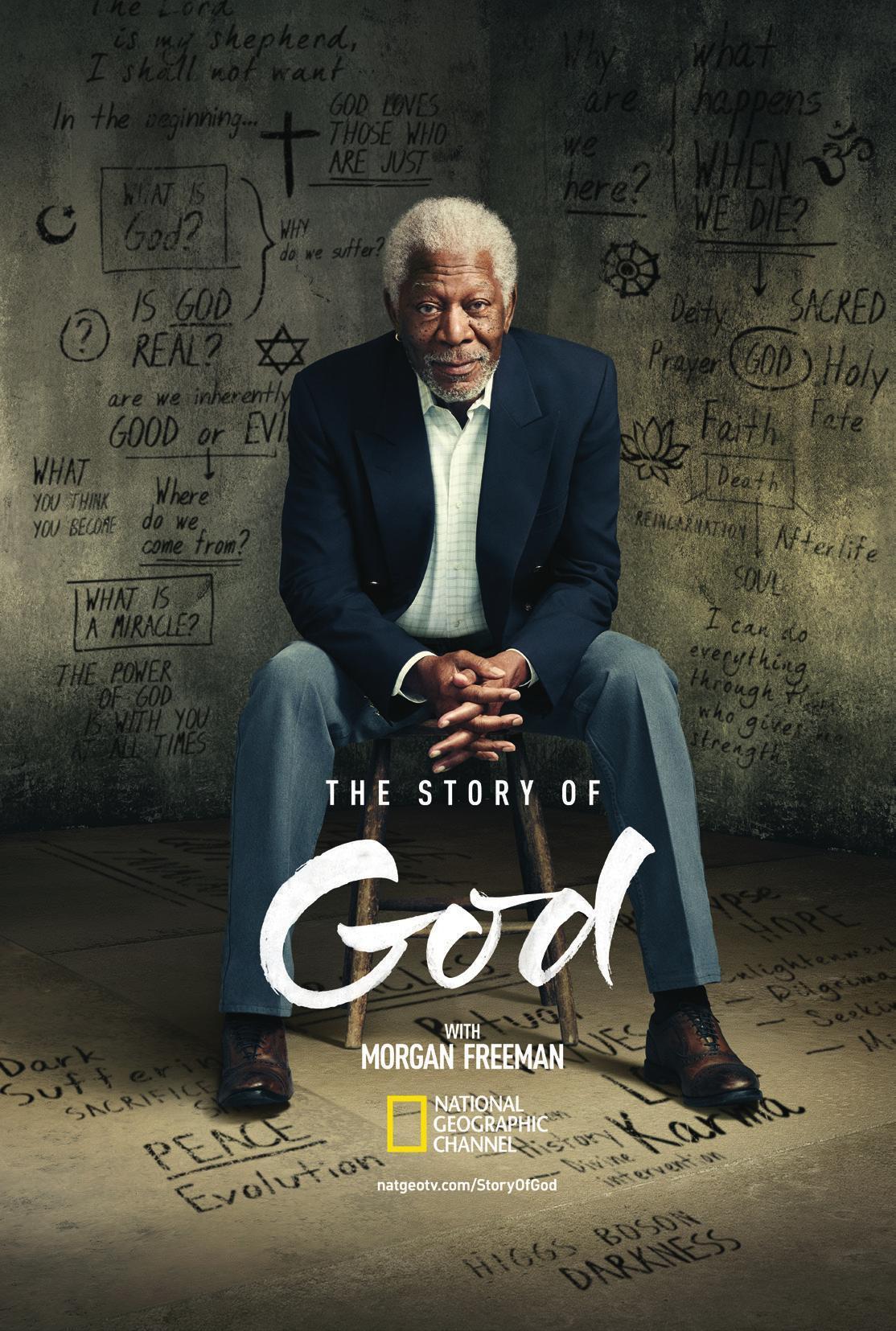 Постер фильма Истории о Боге с Морганом Фриманом | Story of God with Morgan Freeman