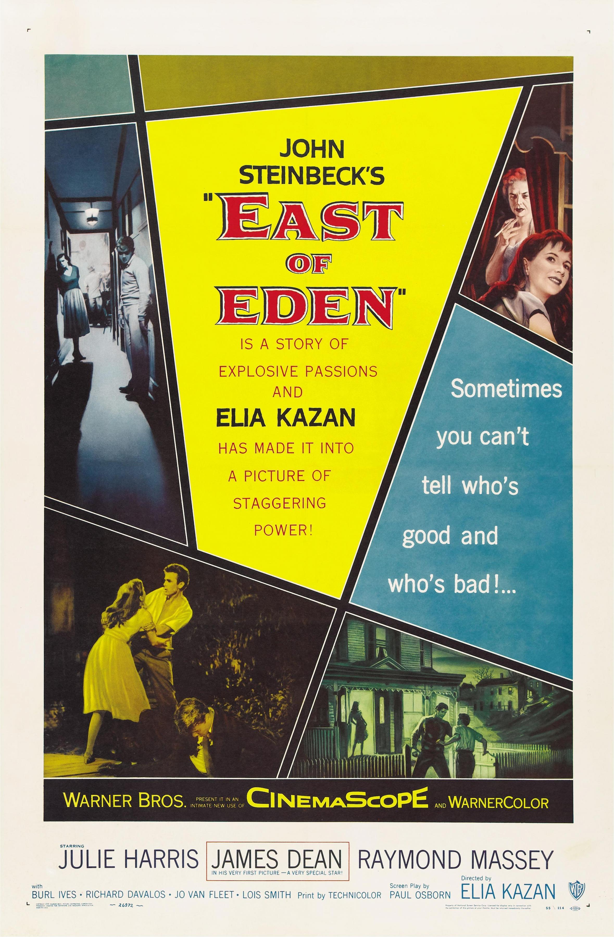 Постер фильма К востоку от рая | East of Eden