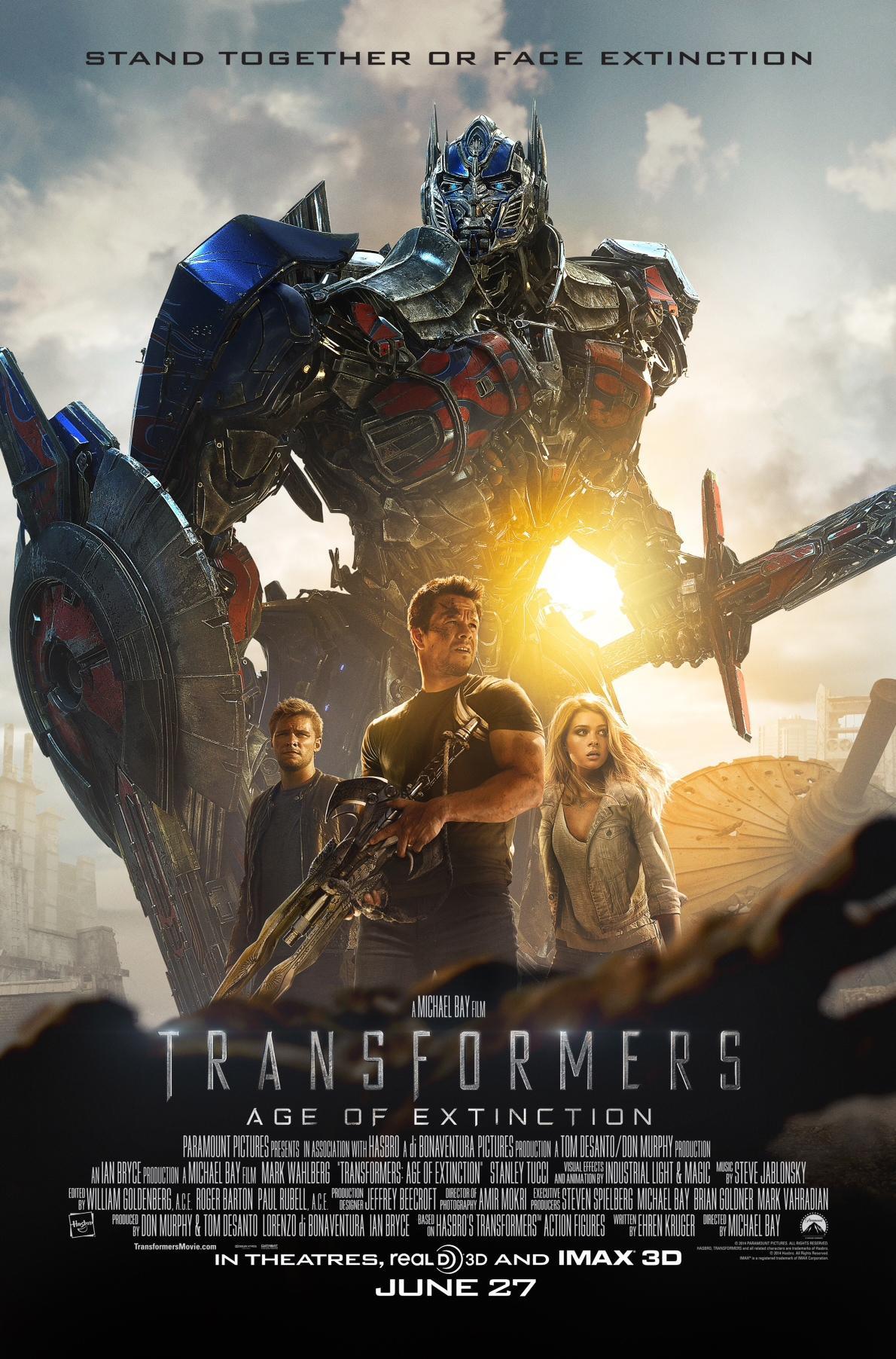 Постер фильма Трансформеры: Эпоха истребления | Transformers: Age of Extinction