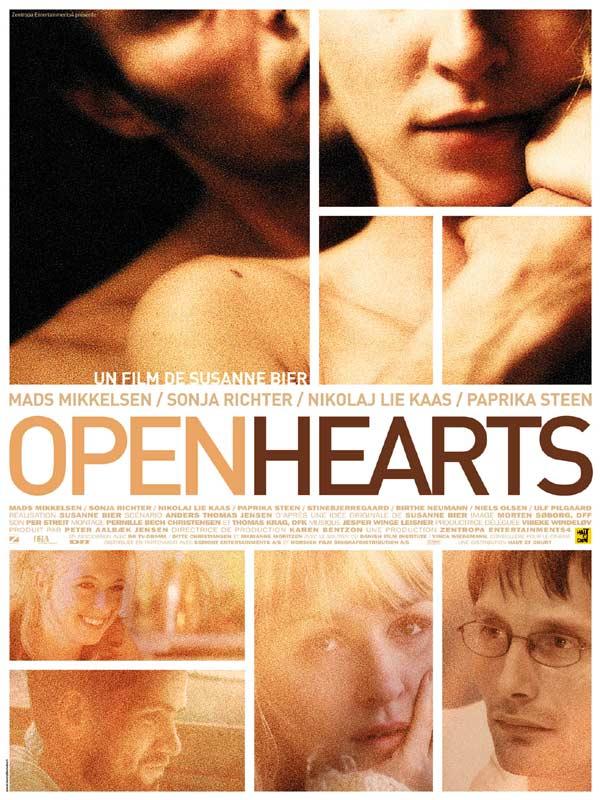 Постер фильма Открытые сердца | Elsker dig for evigt