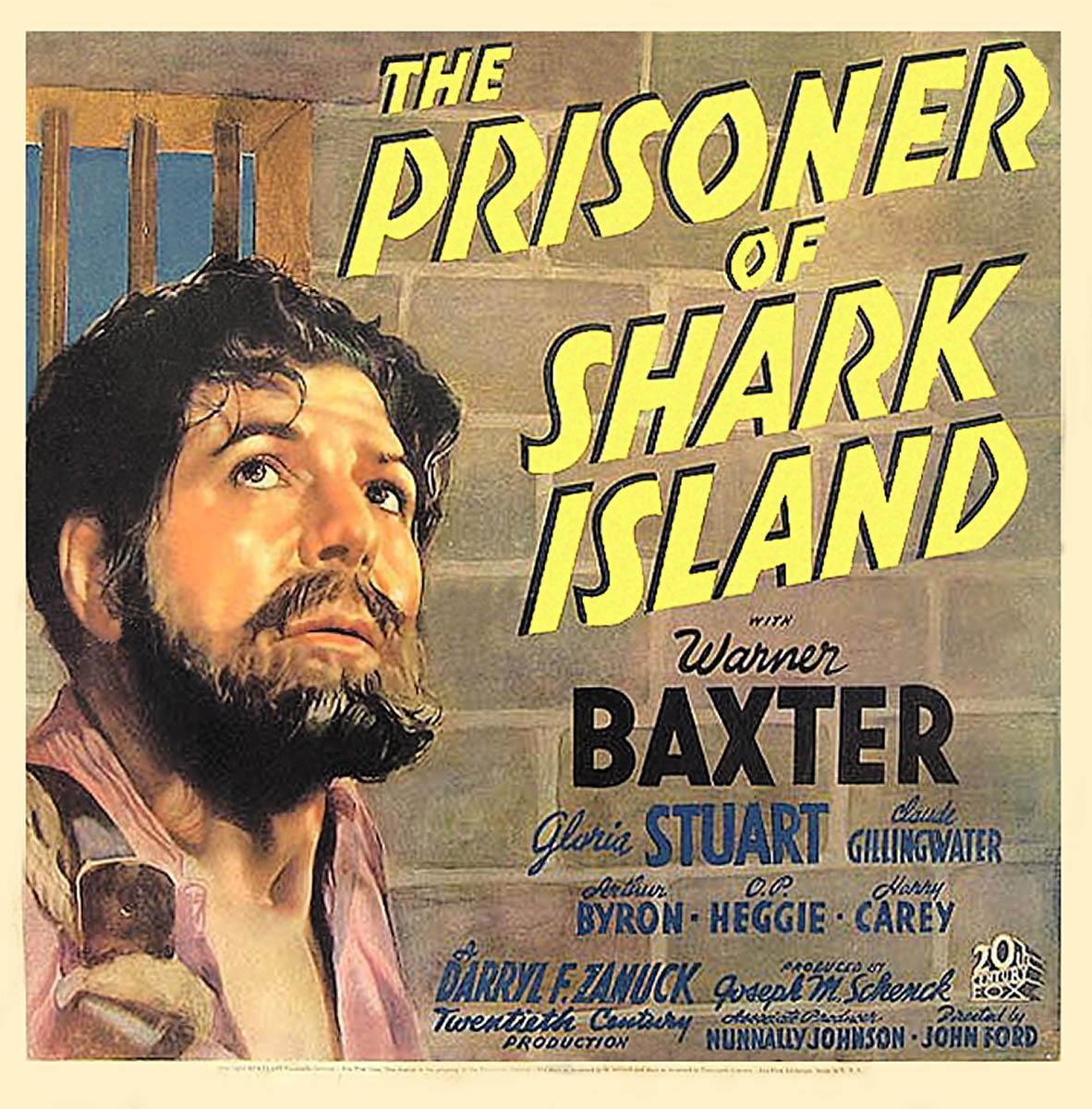 Постер фильма Узник острова акул | Prisoner of Shark Island