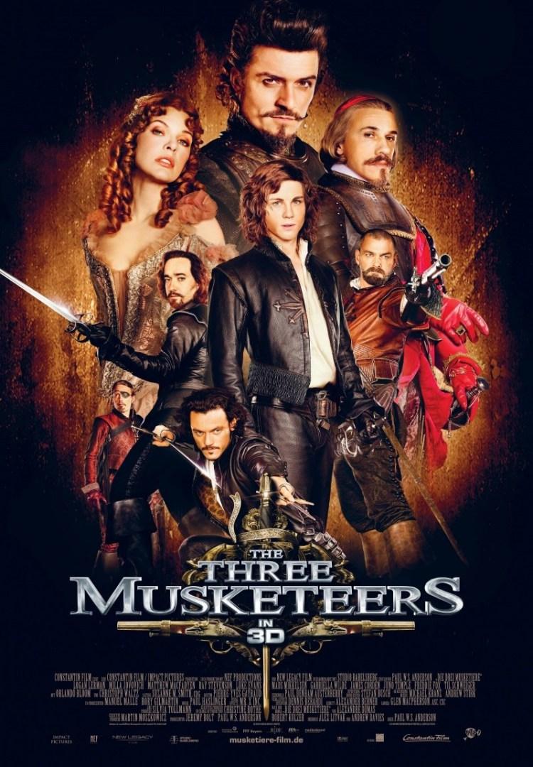 Постер фильма Мушкетеры в 3D | Three Musketeers