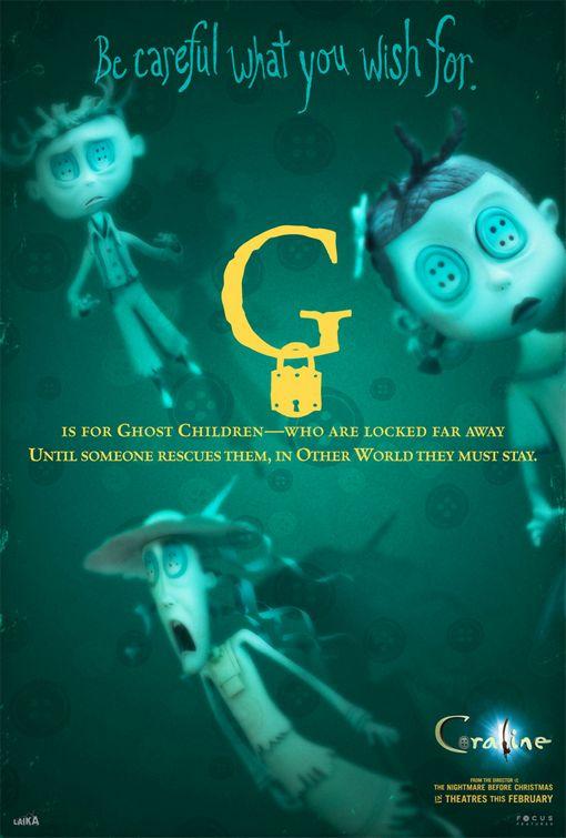 Постер фильма Коралина в стране кошмаров | Coraline