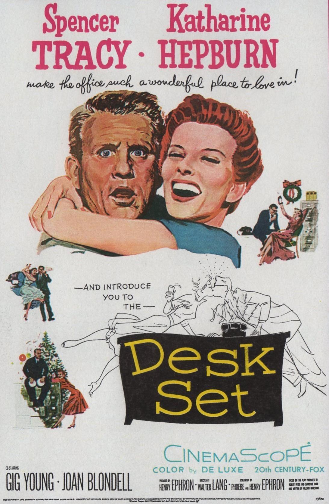 Постер фильма Кабинетный гарнитур | Desk Set