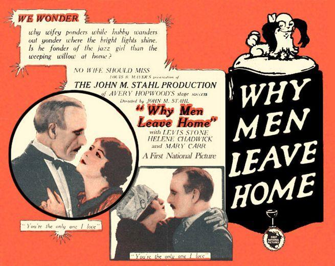 Постер фильма Why Men Leave Home