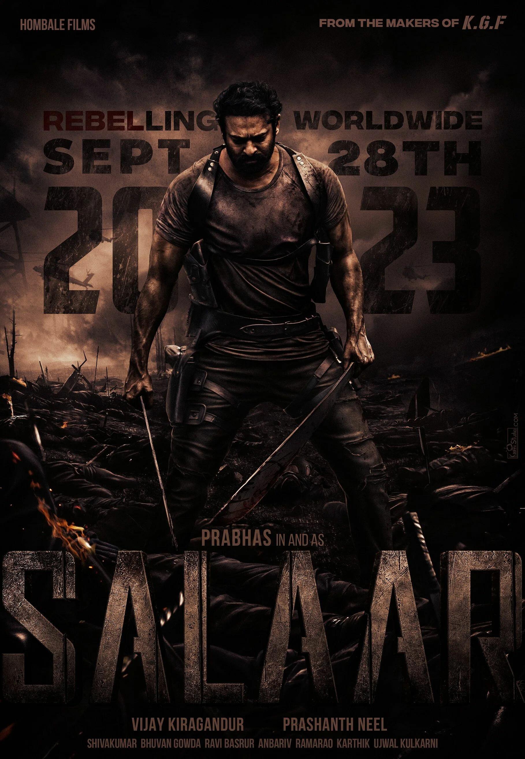 Постер фильма Салаар | Salaar: Cease Fire - Part 1