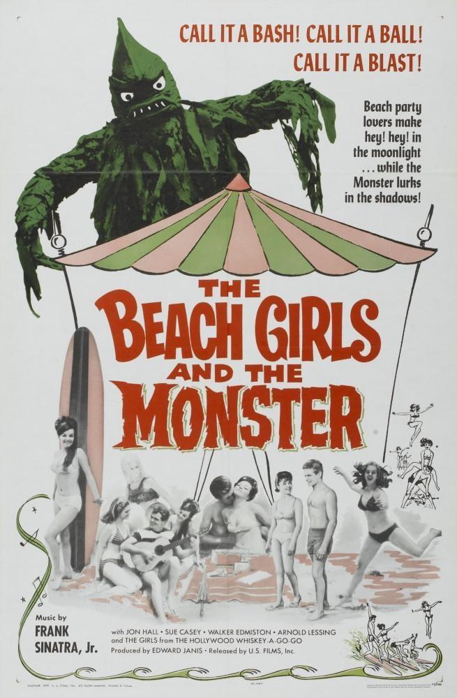 Постер фильма Beach Girls and the Monster