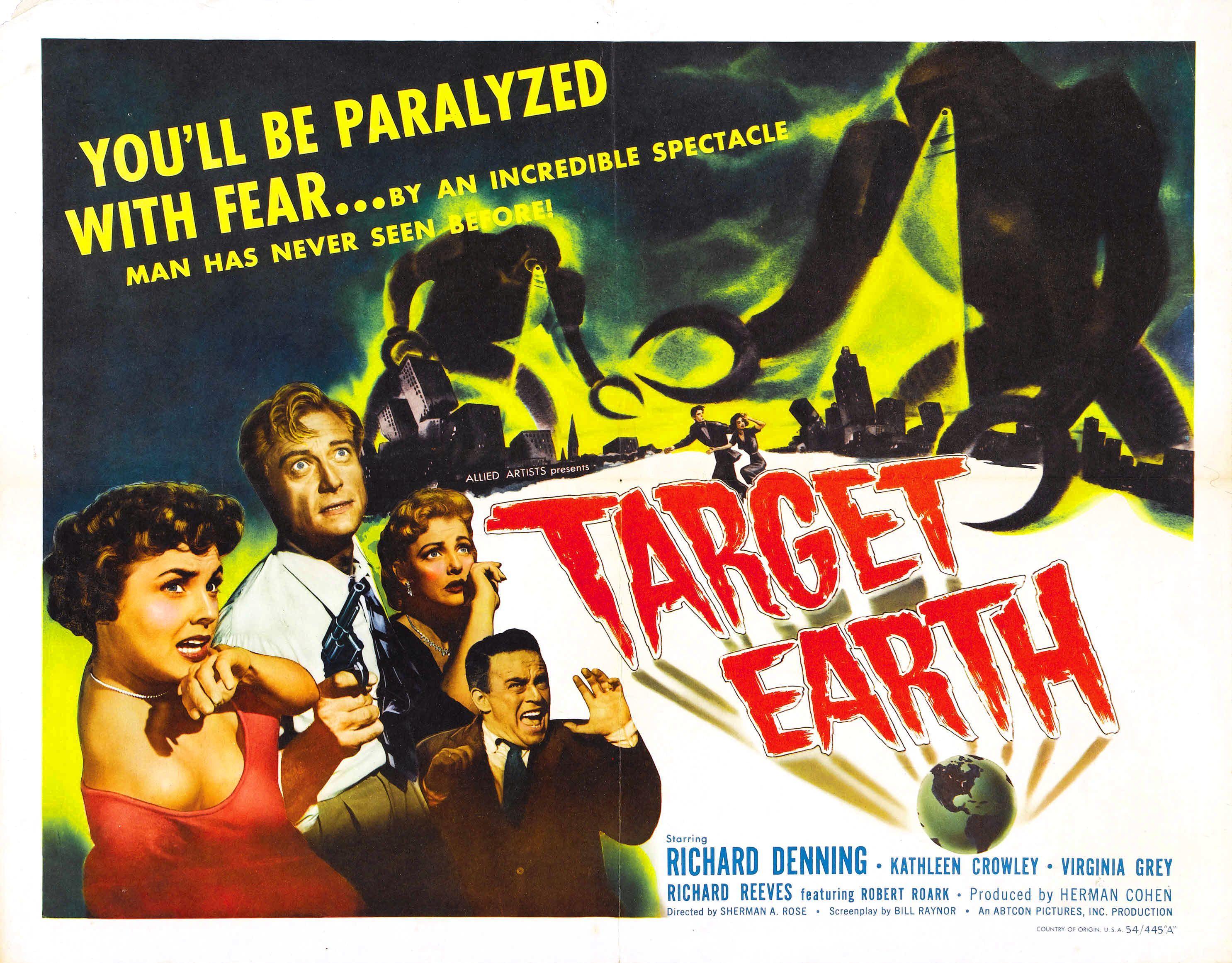Постер фильма Target Earth