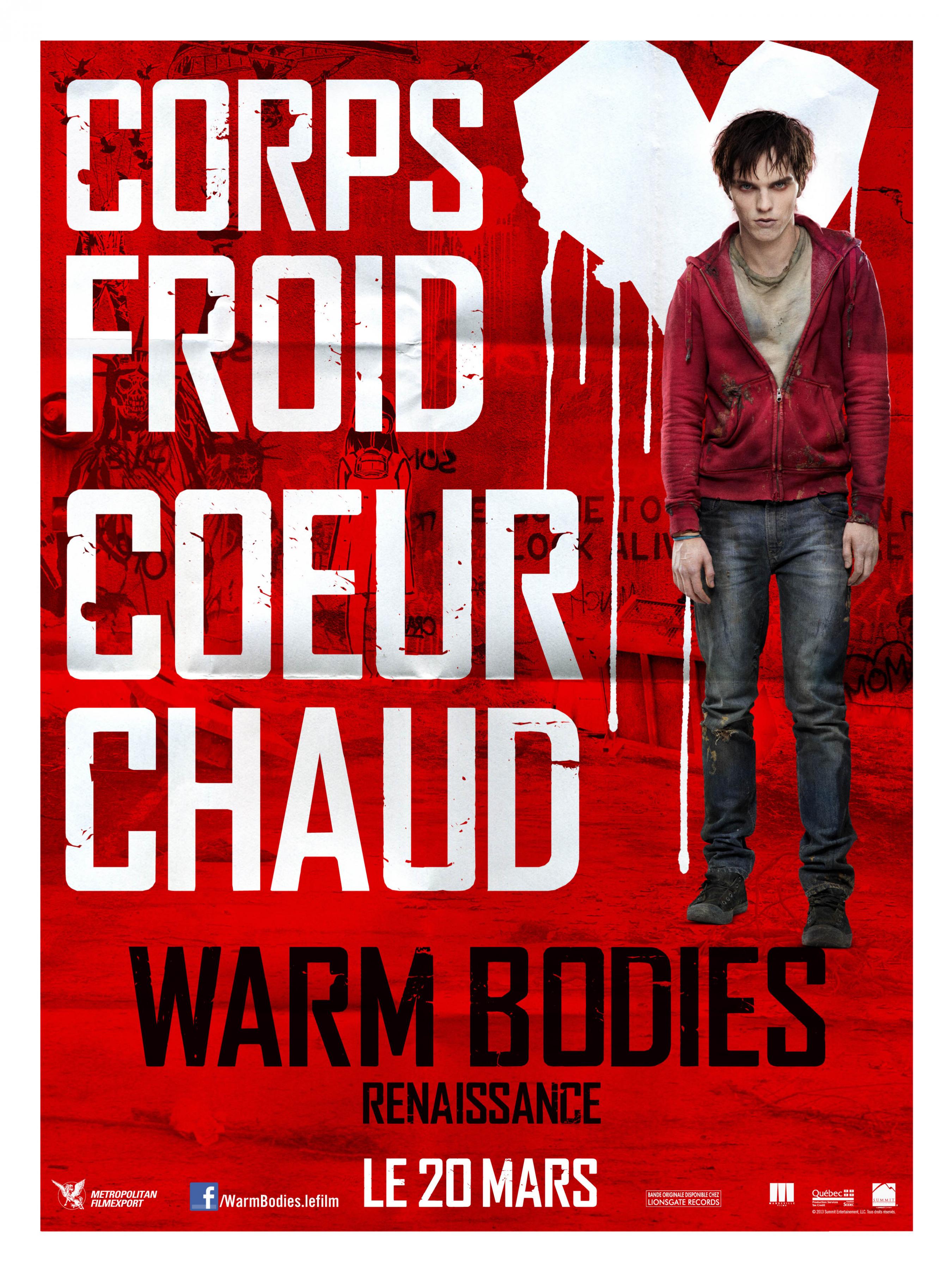 Постер фильма Тепло наших тел | Warm Bodies