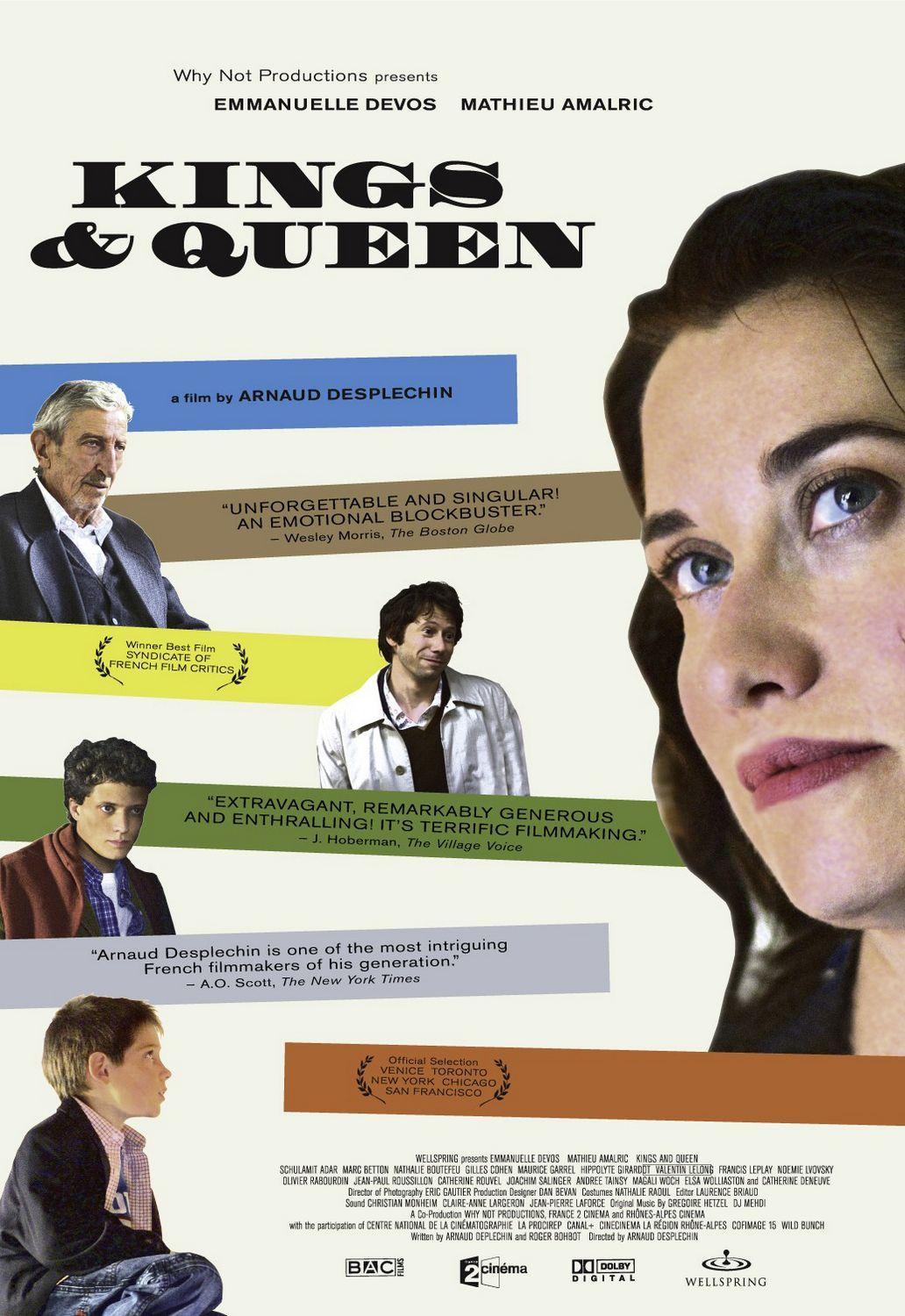 Постер фильма Короли и королева | Rois et reine