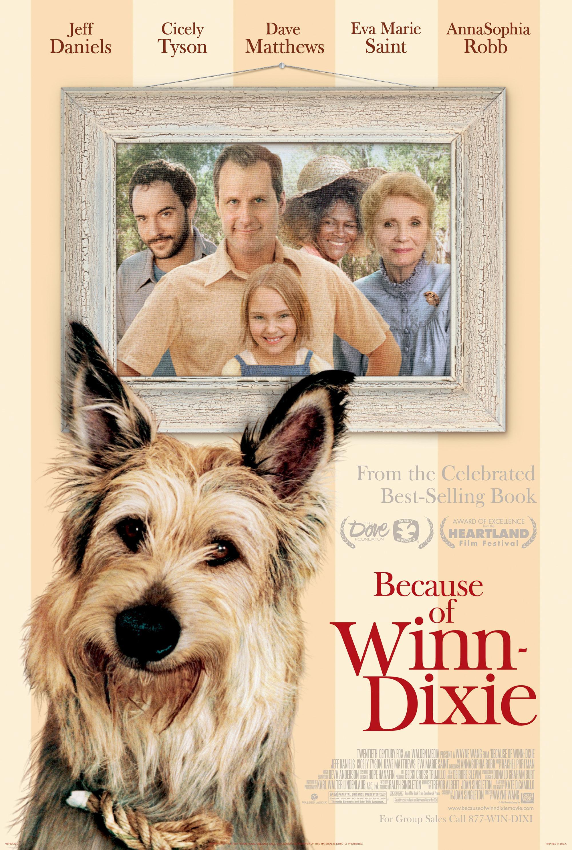 Постер фильма Благодаря Винн Дикси | Because of Winn-Dixie