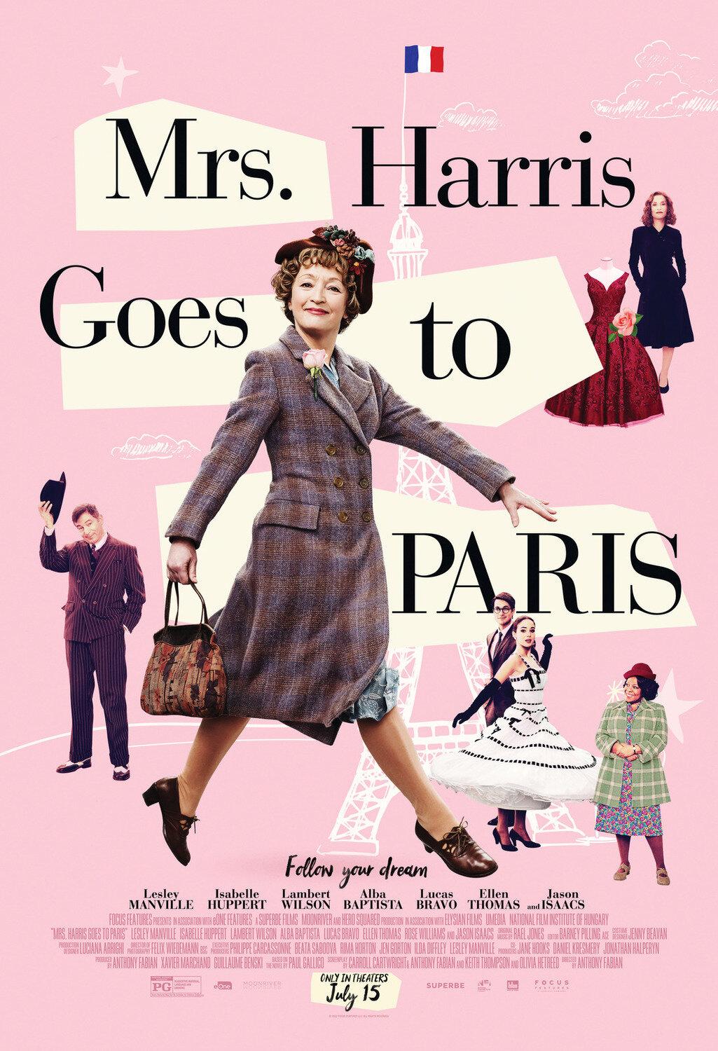 Постер фильма Миссис Харрис едет в Париж | Mrs. Harris Goes to Paris