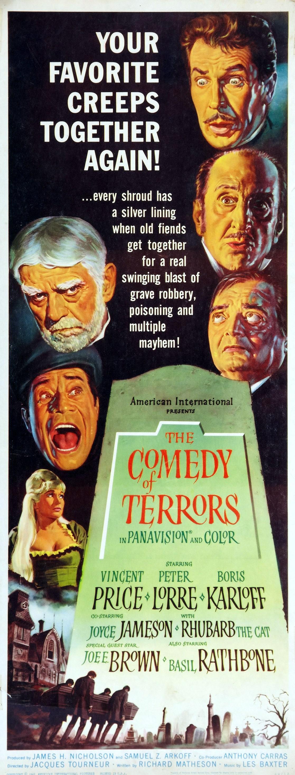 Постер фильма Комедия ужасов | Comedy of Terrors