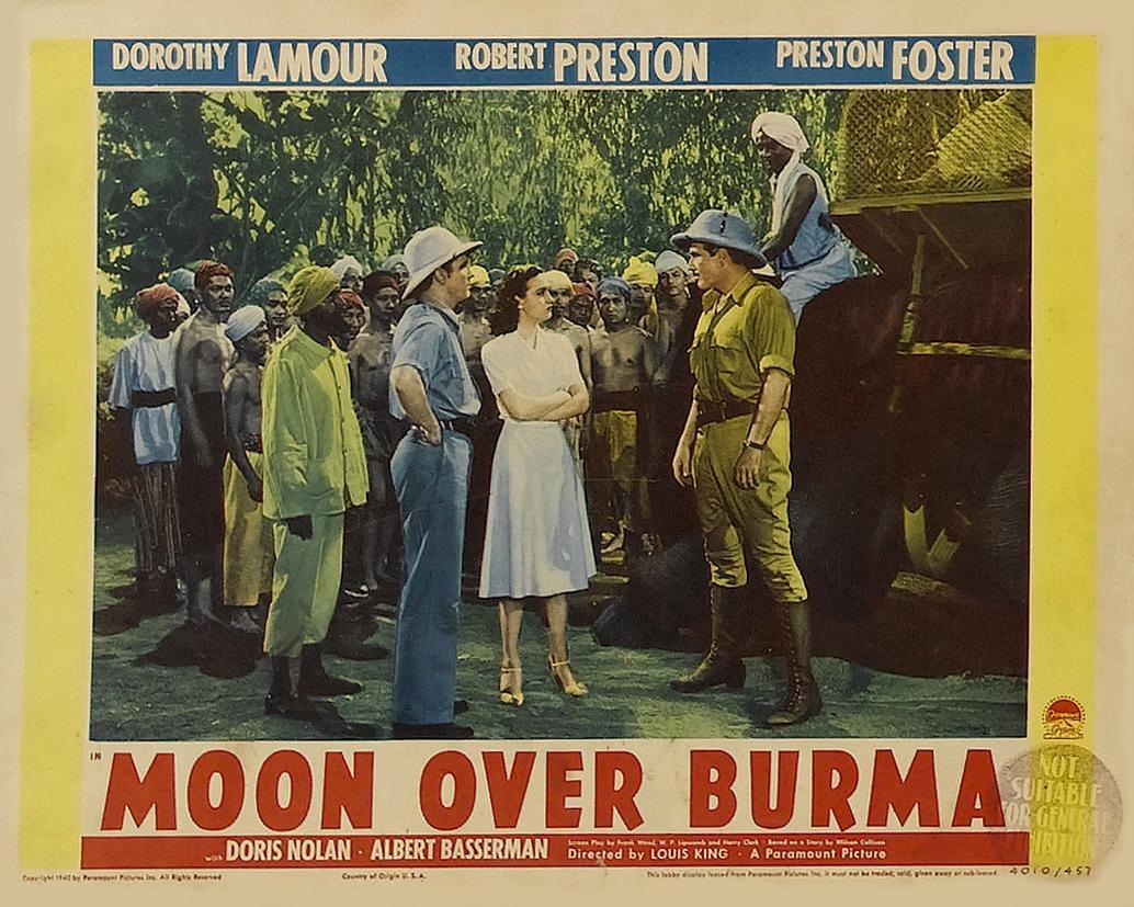 Постер фильма Moon Over Burma