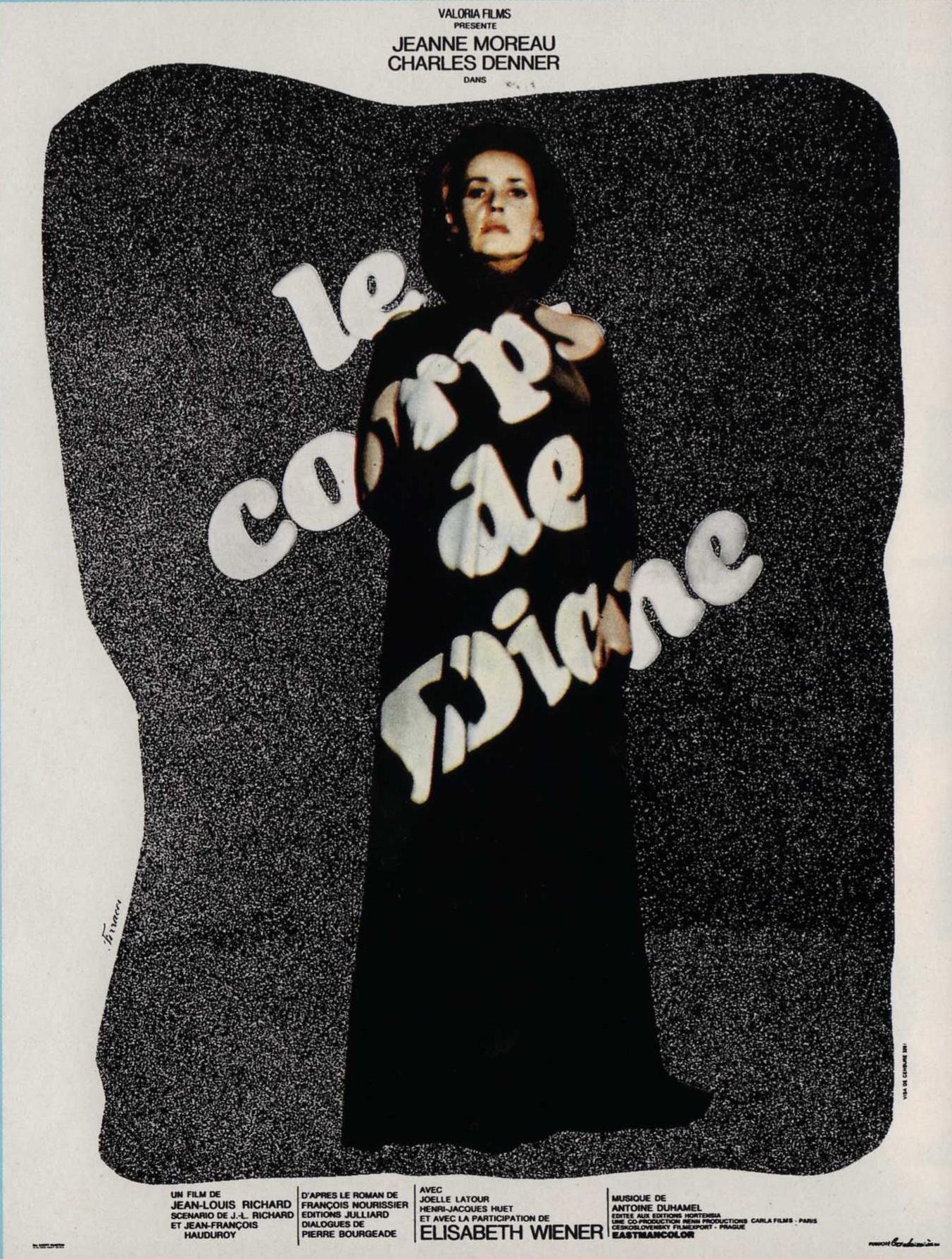 Постер фильма Тело Дианы | corps de Diane