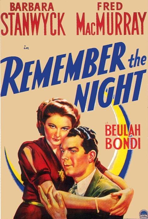 Постер фильма Remember the Night