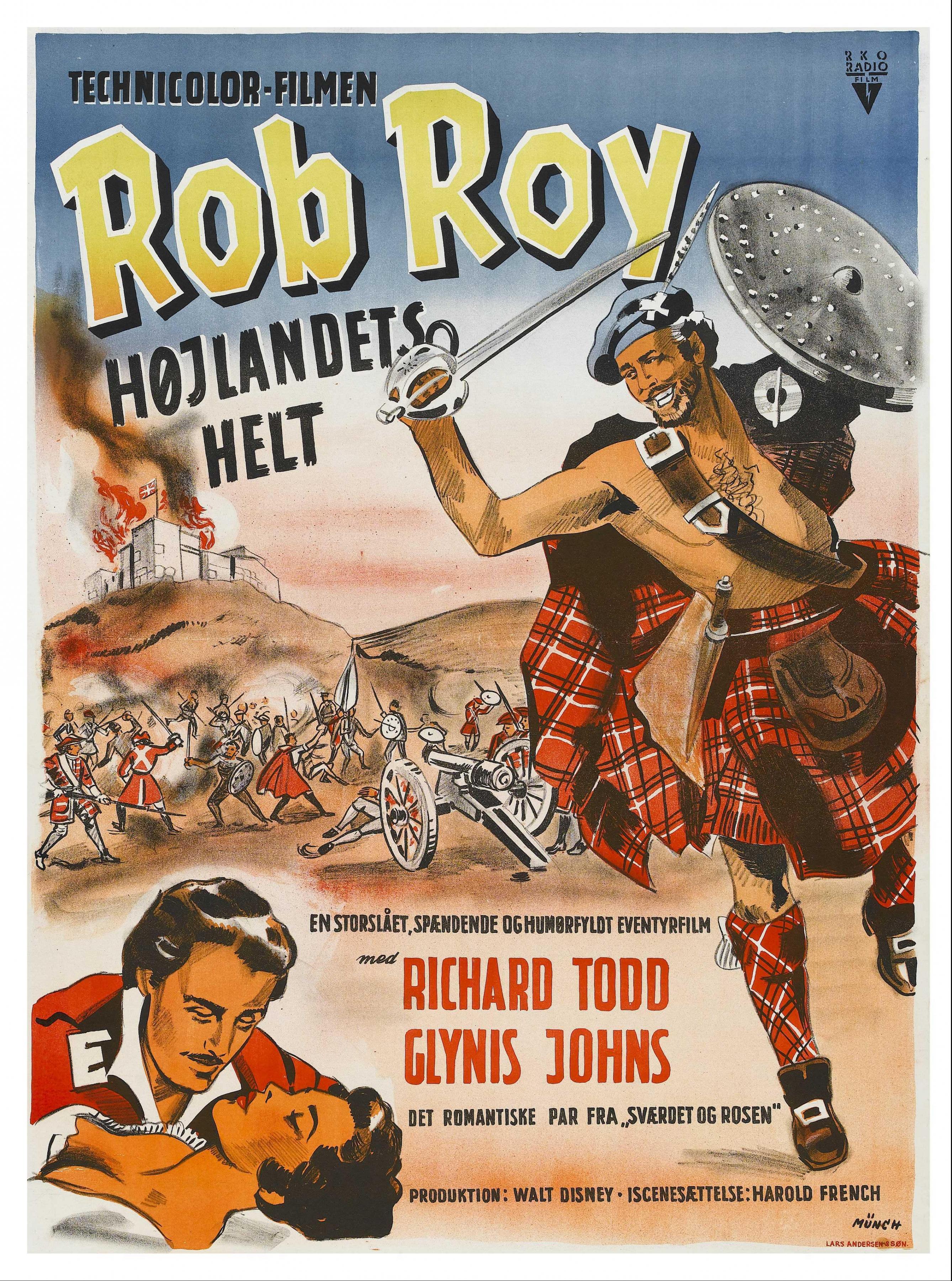 Постер фильма Rob Roy: The Highland Rogue