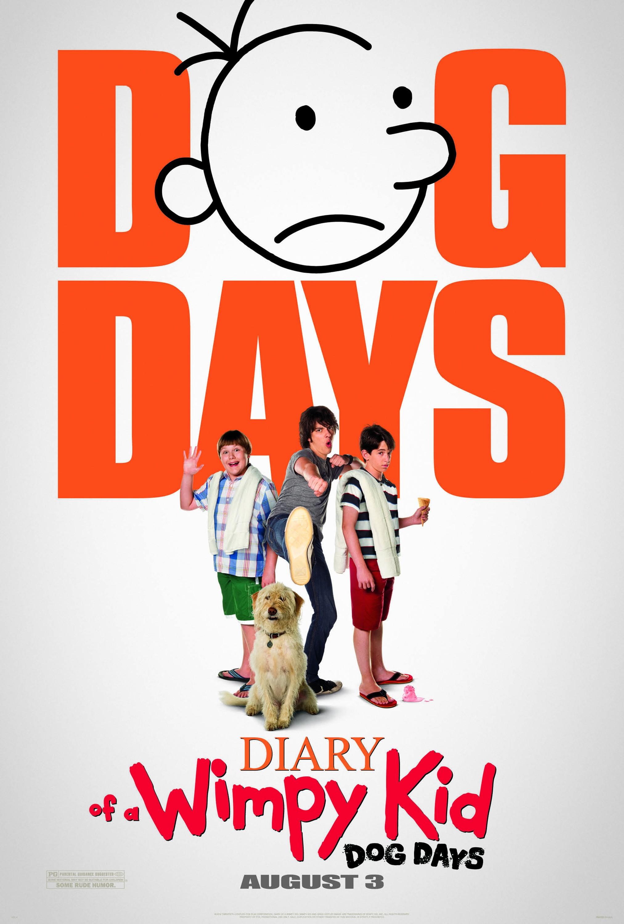 Постер фильма Дневник слабака 3 | Diary of a Wimpy Kid: Dog Days