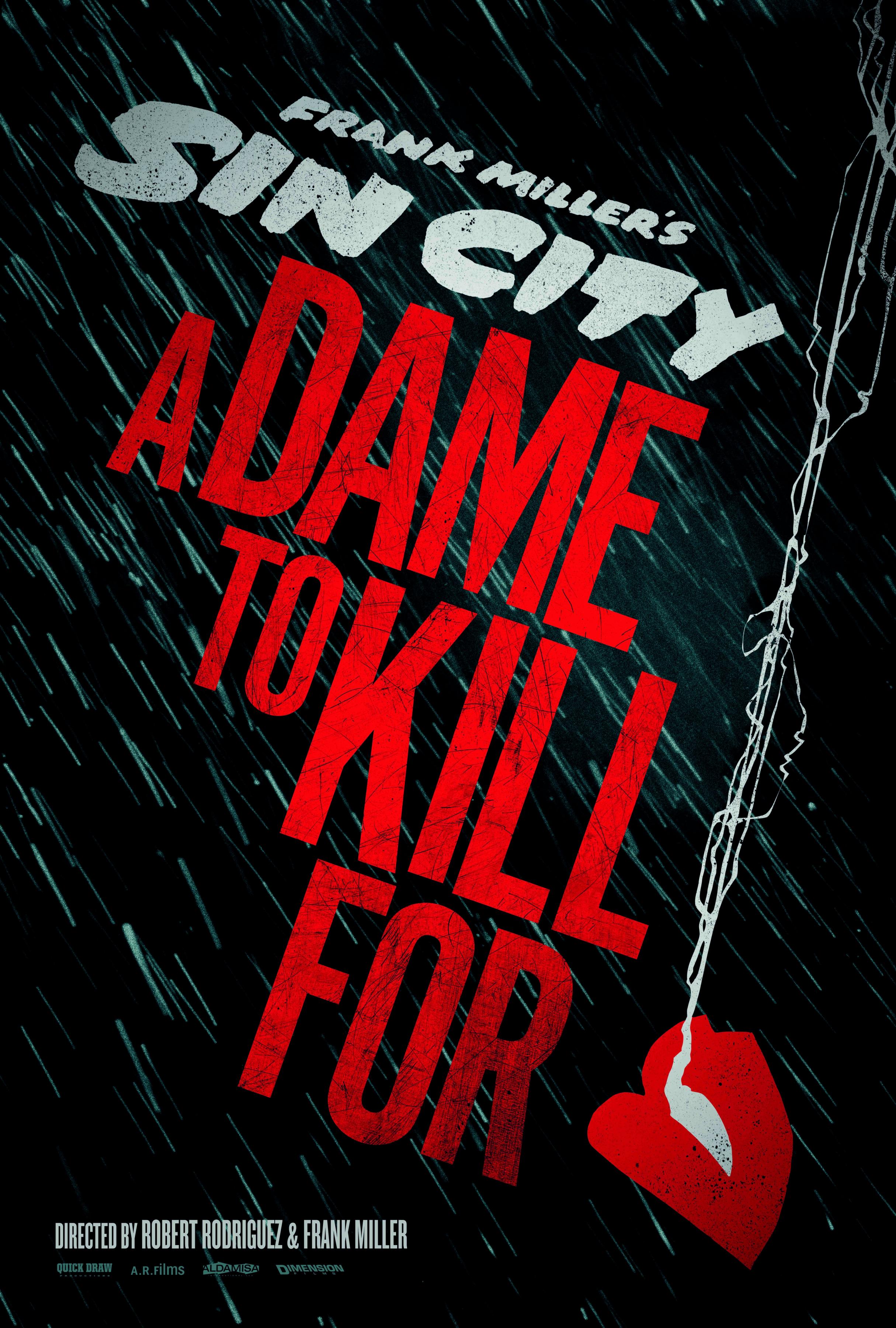 Постер фильма Город грехов 2: Женщина, ради которой стоит убивать | Sin City: A Dame to Kill For